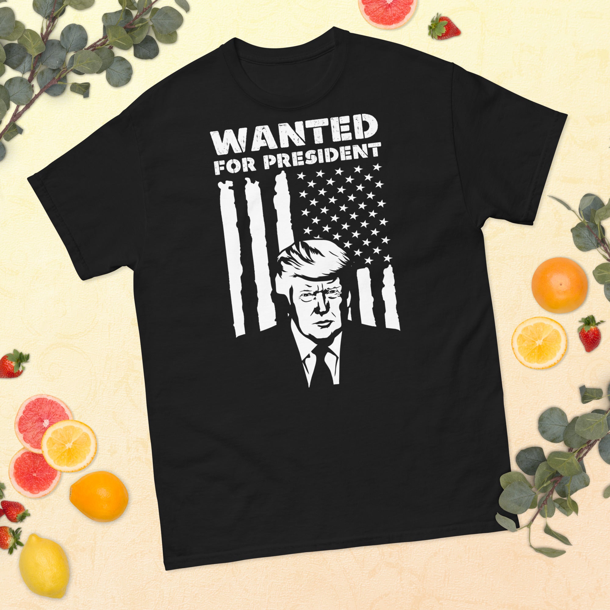 Wanted For President Trump 2024 Shirt, Republican Gift, Funny Trump Tee, White House Trump 2024 Shirt, Political TShirt, Election Shirts