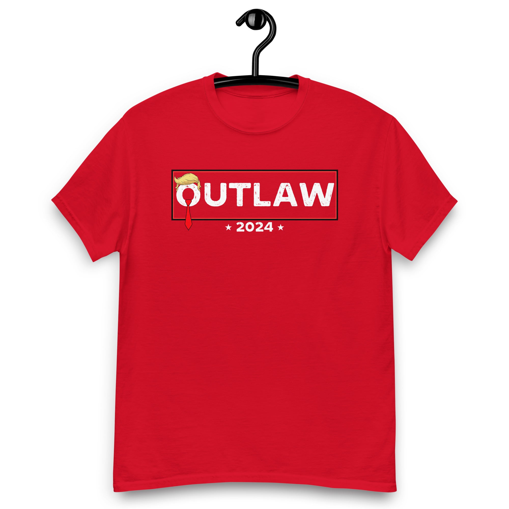 I&#39;m Voting for the Outlaw, Felon Trump 2024 Shirt, Trump Convicted, Felon For President, Republican TShirt, Conservative Tee, Patriotic Gift