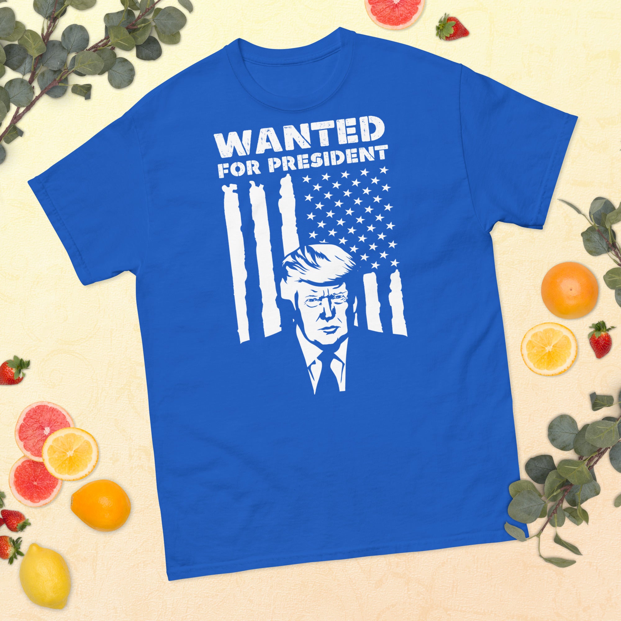 Wanted For President Trump 2024 Shirt, Republican Gift, Funny Trump Tee, White House Trump 2024 Shirt, Political TShirt, Election Shirts