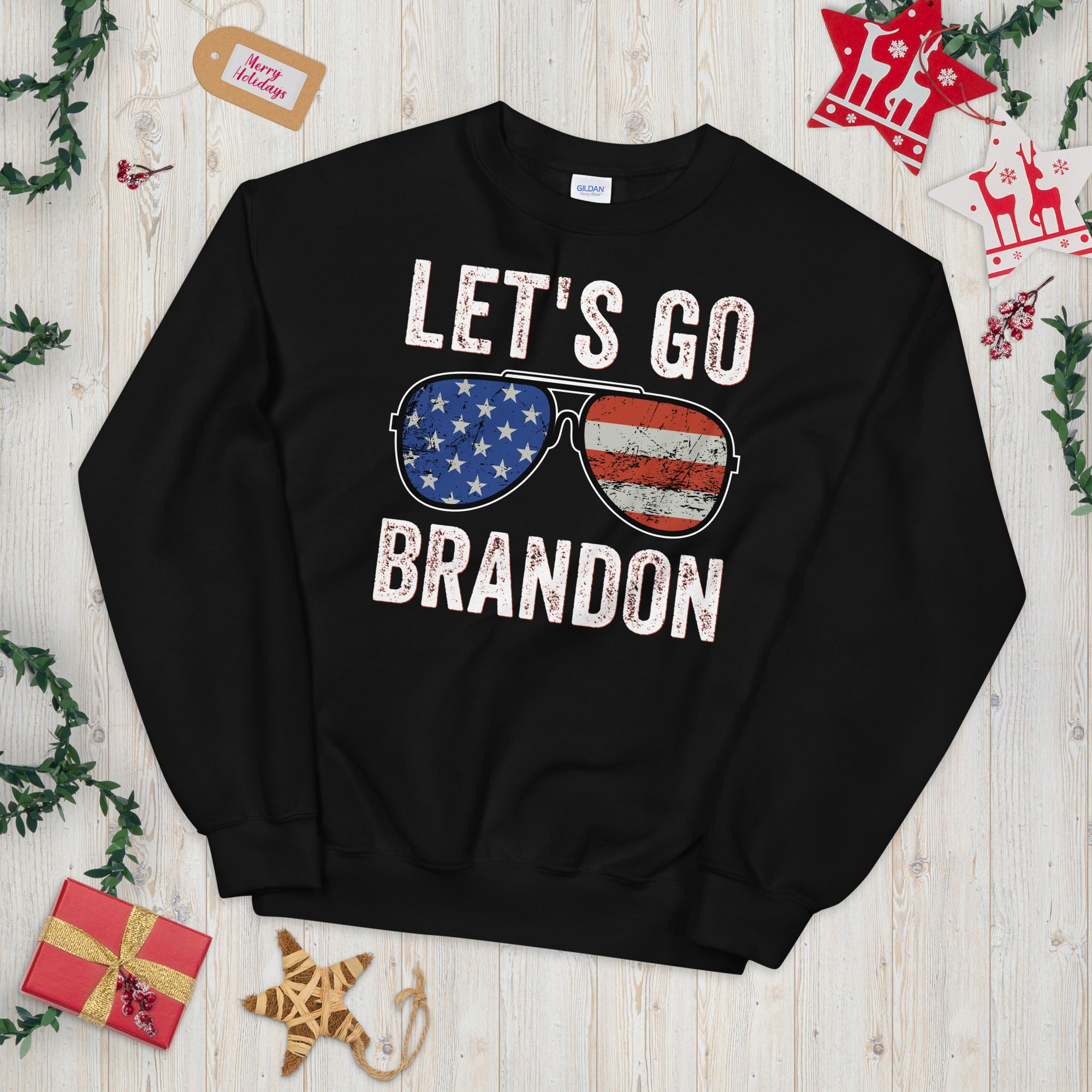 Let&#39;s Go Brandon Sweatshirt, Lets go brandon, Funny Joe Biden Sweatshirt, FJB Sweatshirt, Joe Biden Chant, Funny Biden Meme, Anti Biden Pun - Madeinsea©