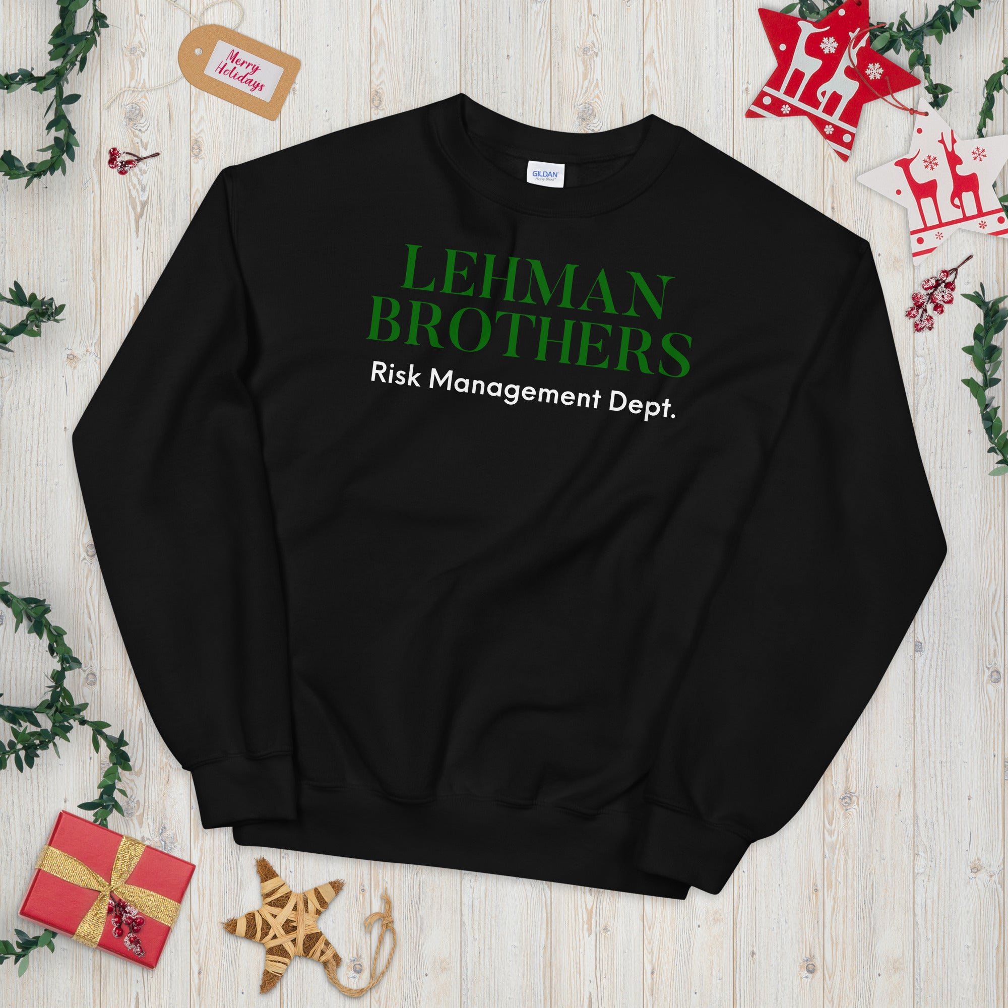 Lehman Brothers Risk Management Sweatshirt, Funny Lehman Brothers Sweater, Lehman Brothers Shirt, Risk Management, Lehman Brothers