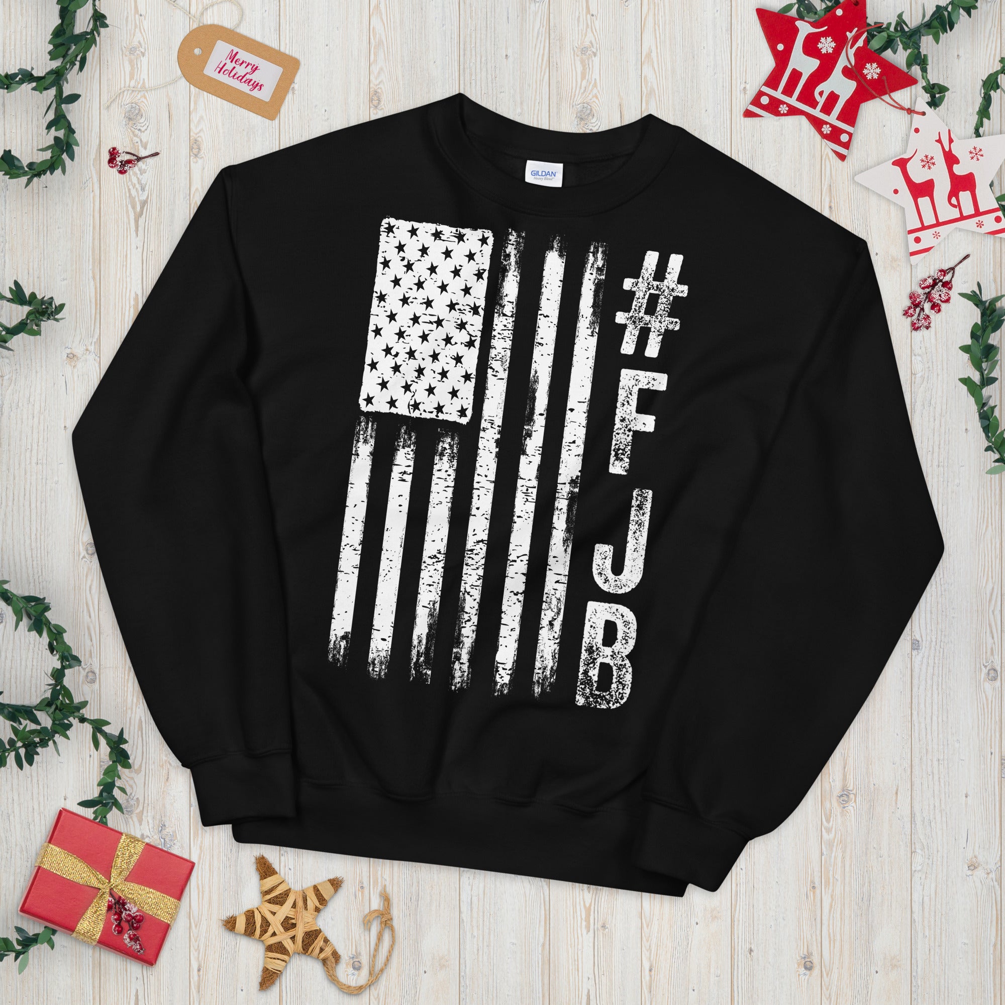 FJB Sweatshirt, #FJB, Fjb Pro America Sweater, Foxtrot Juliet Bravo, Anti Biden Sweater, Foxtrot Juliet Bravo Sweatshirt, FJB Sweater - Madeinsea©