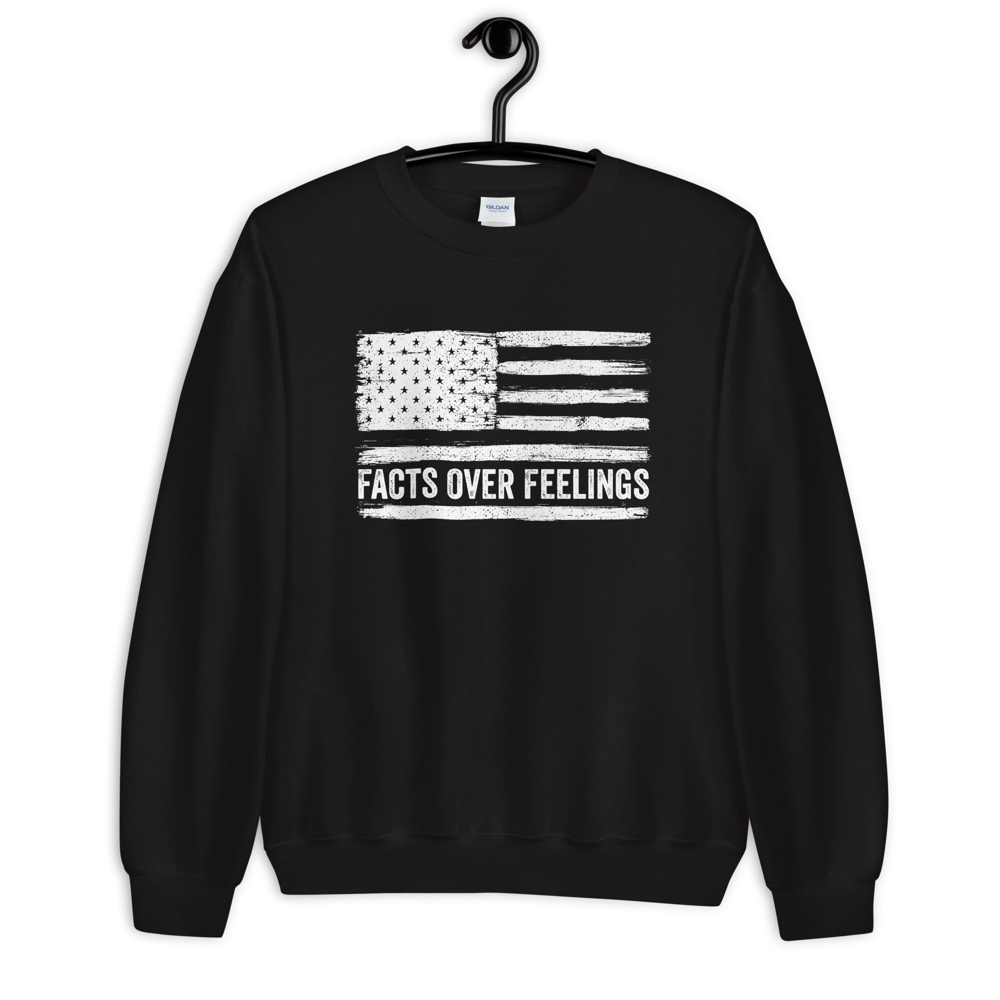 Facts Over Feelings, Facts Matter Sweater, Facts Don&#39;t Care About Your Feelings Shirt, Republican Sweatshirt, Conservative Gift, USA Flag - Madeinsea©