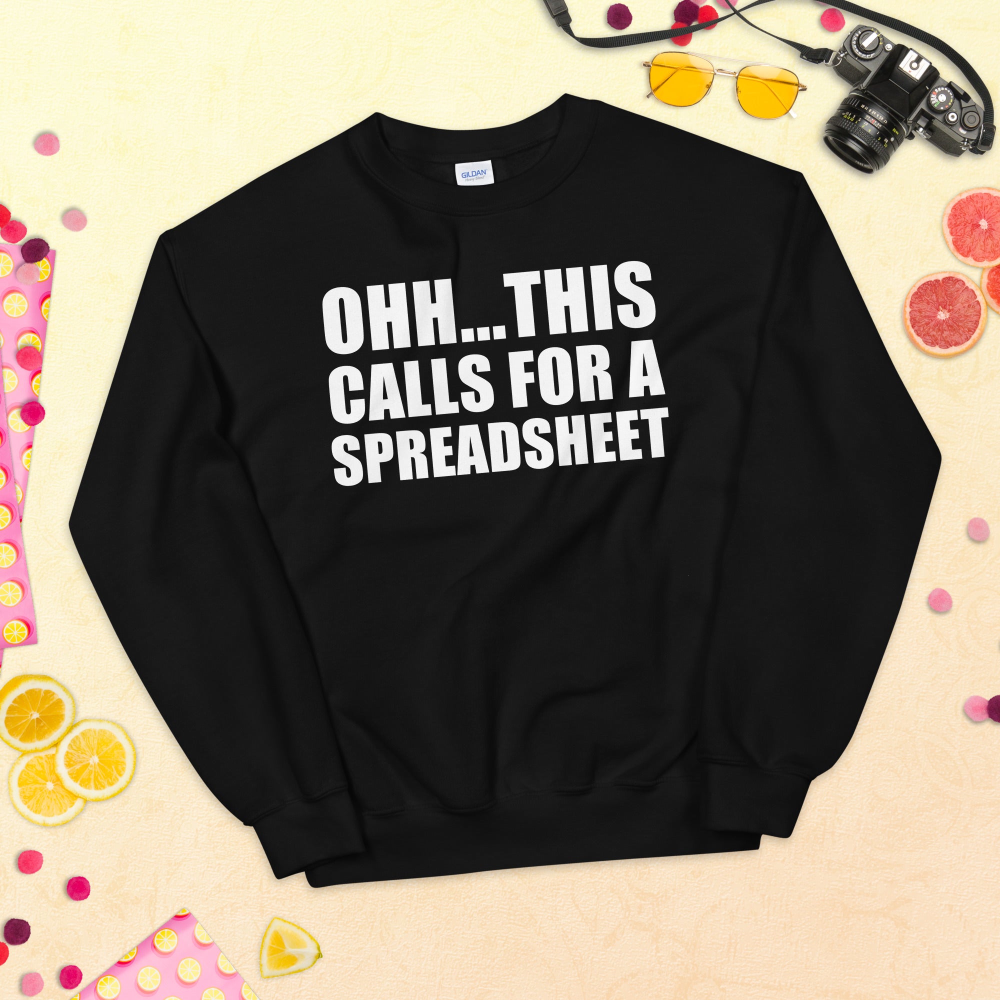 Ohh this calls for a Spreadsheet, CPA Gift, Tax Prep Sweater, Accountant Sweatshirt, New cpa shirt, CPA assistant shirt, Funny accountant - Madeinsea©