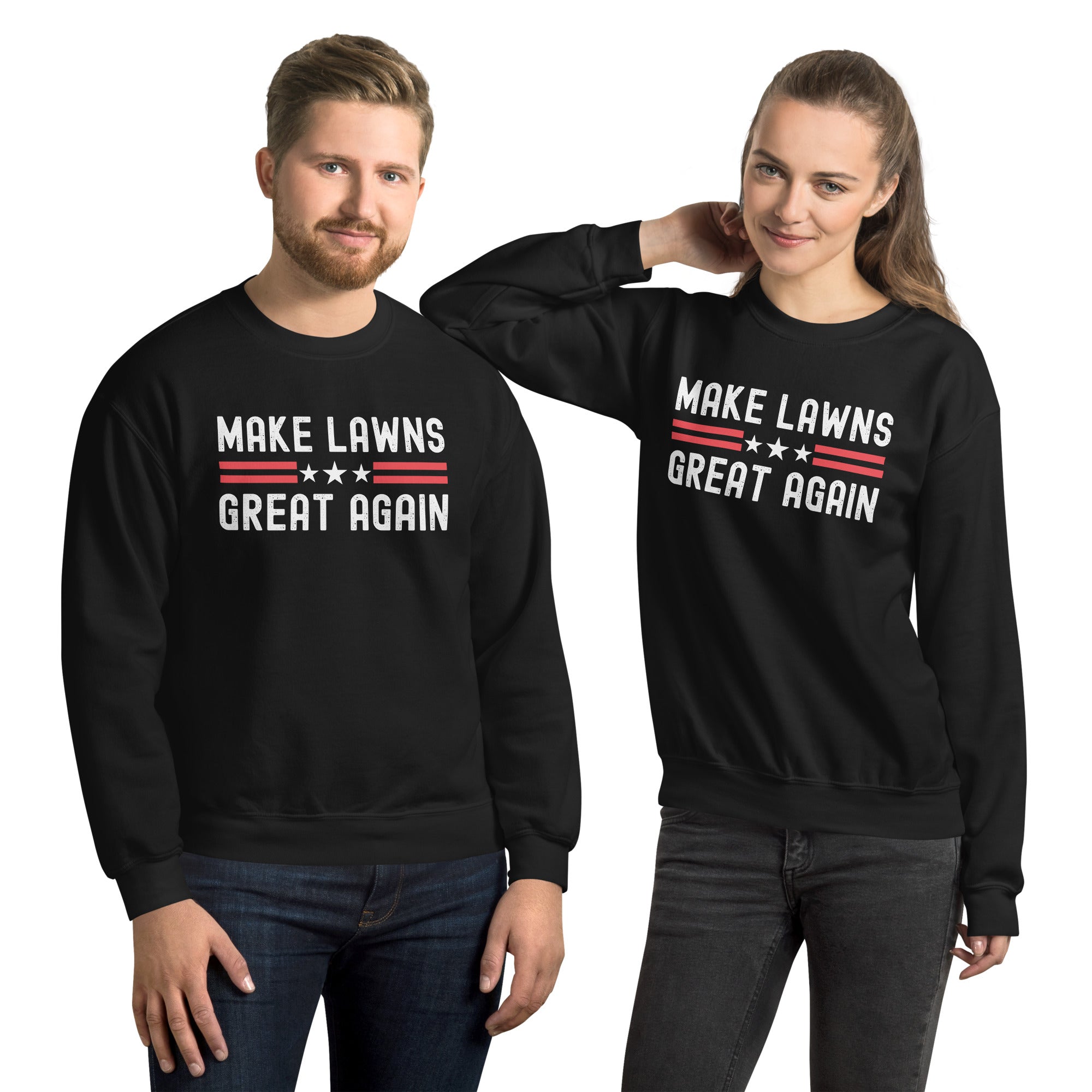 Make Lawns Great Again, Dad Gift, Lawn Mower, Fathers Day Gift, Gardener Sweater, Funny Dad Gift, Mowing Shirt, Lawns, Christmas Gift - Madeinsea©