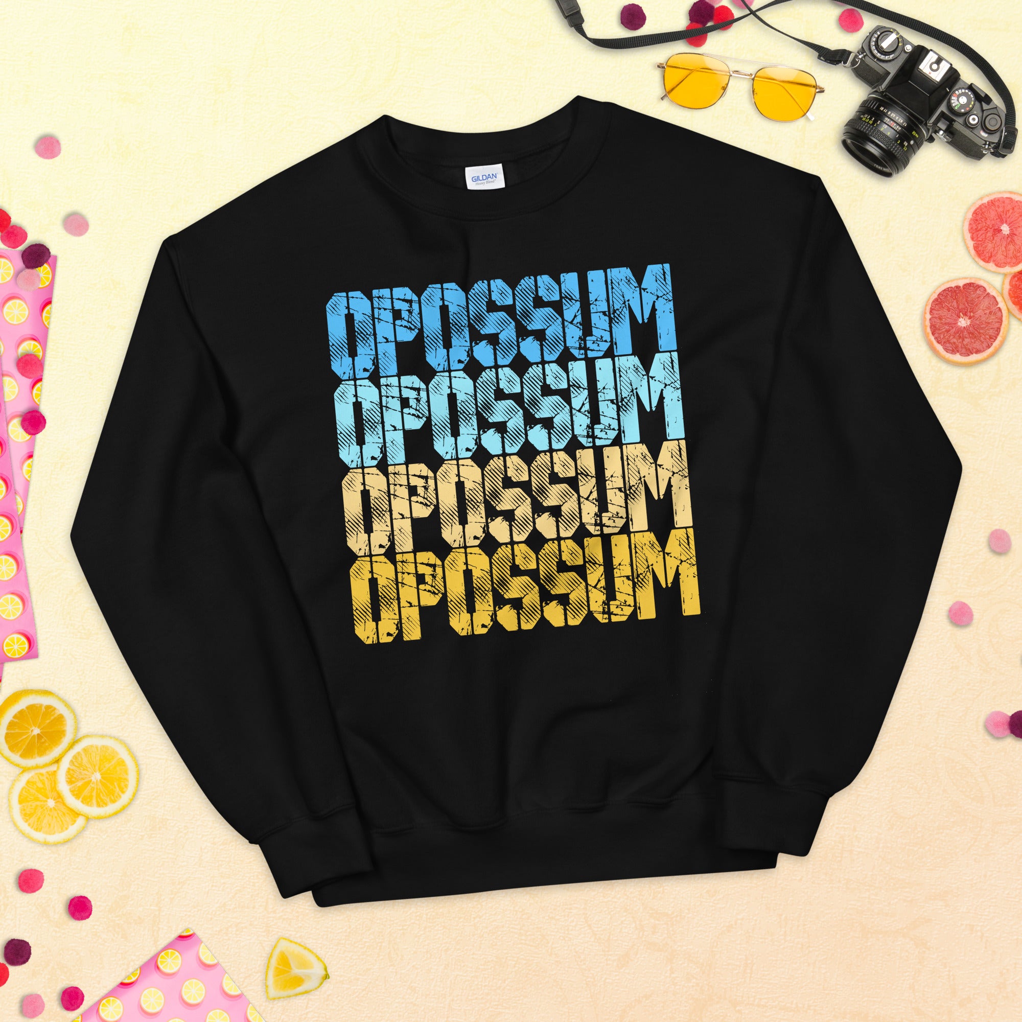 Opossum Sweatshirt, Opossum Shirt, Possum Geschenke, Awesome Possum, Vintage Opossum Pullover, Opossum Besitzer, Opossum lustige Shirt, süße Opossum