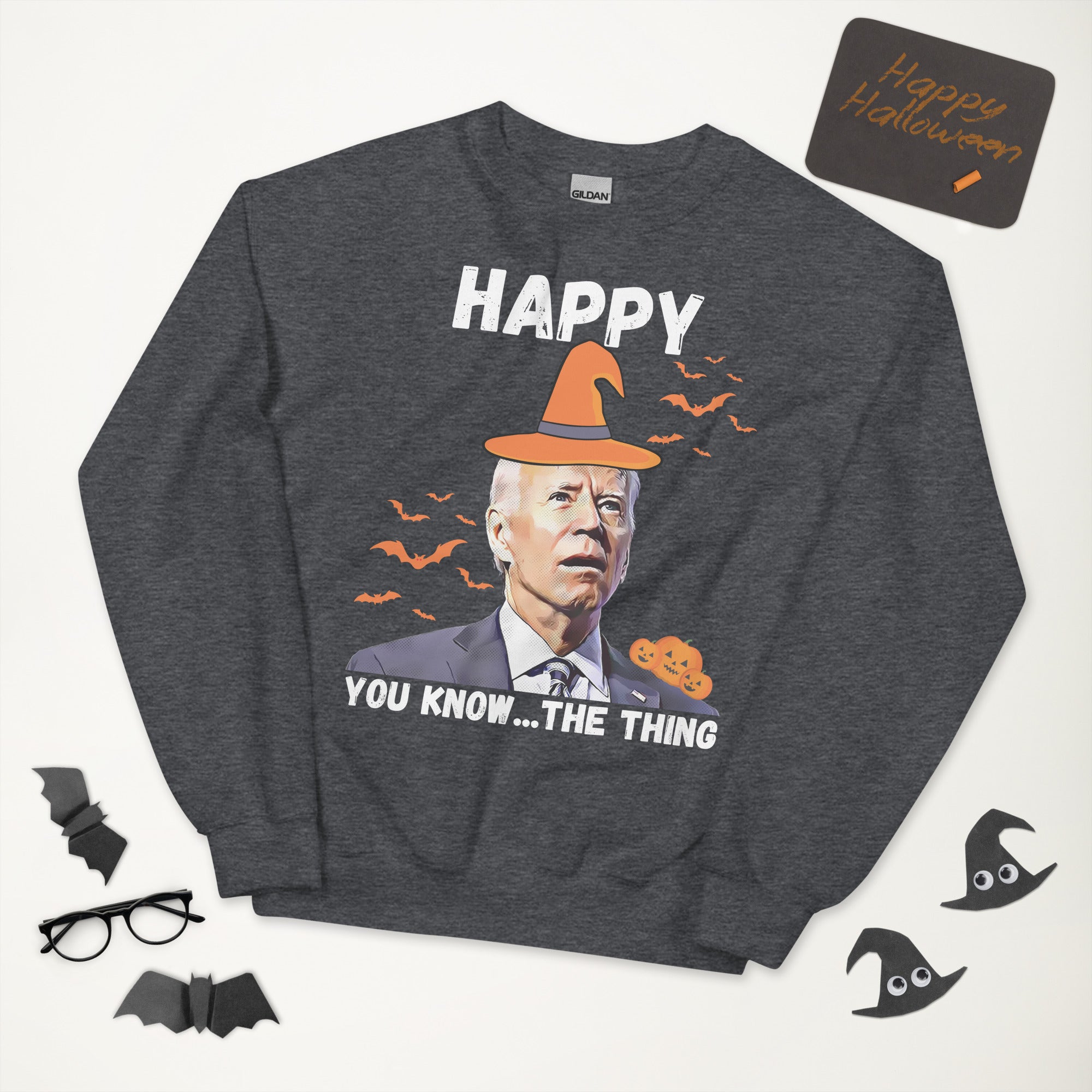 Biden Halloween Shirt, Funny Halloween Sweatshirt, Spooky Season Sweater, Funny Biden Halloween Gift, Republican Sweatshirt, Joe Biden Shirt - Madeinsea©