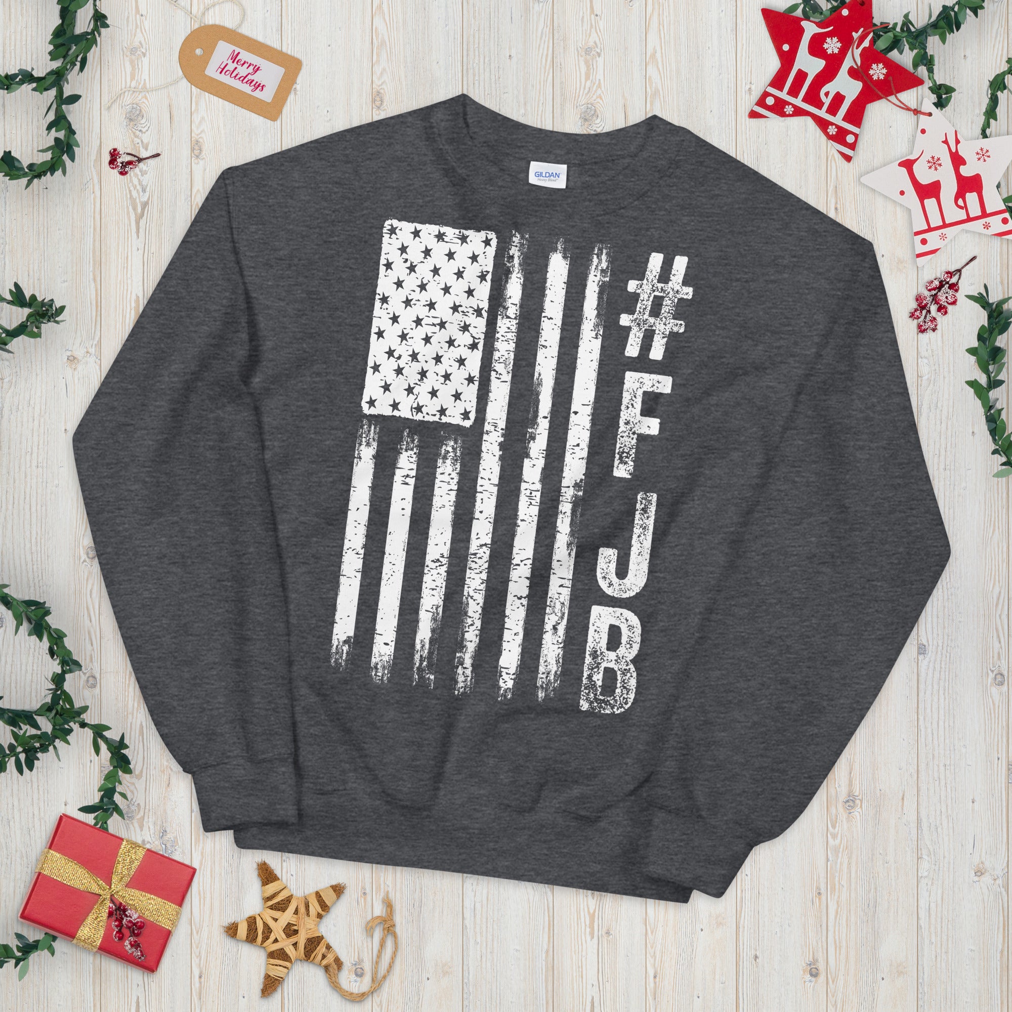 FJB Sweatshirt, #FJB, Fjb Pro America Sweater, Foxtrot Juliet Bravo, Anti Biden Sweater, Foxtrot Juliet Bravo Sweatshirt, FJB Sweater - Madeinsea©