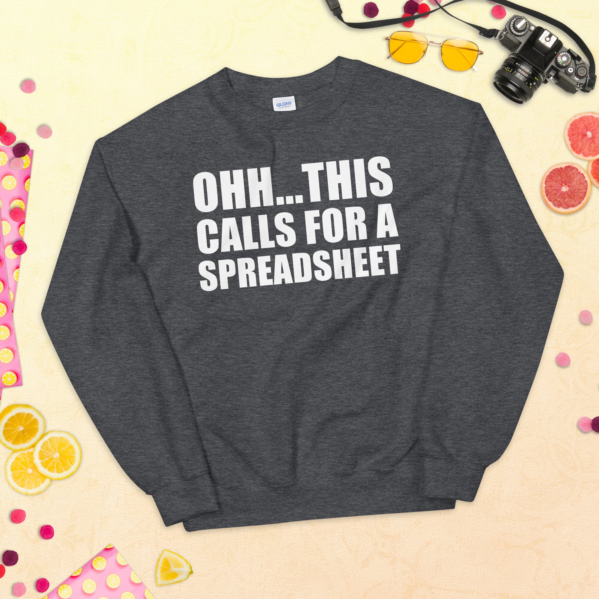 Ohh this calls for a Spreadsheet, CPA Gift, Tax Prep Sweater, Accountant Sweatshirt, New cpa shirt, CPA assistant shirt, Funny accountant - Madeinsea©