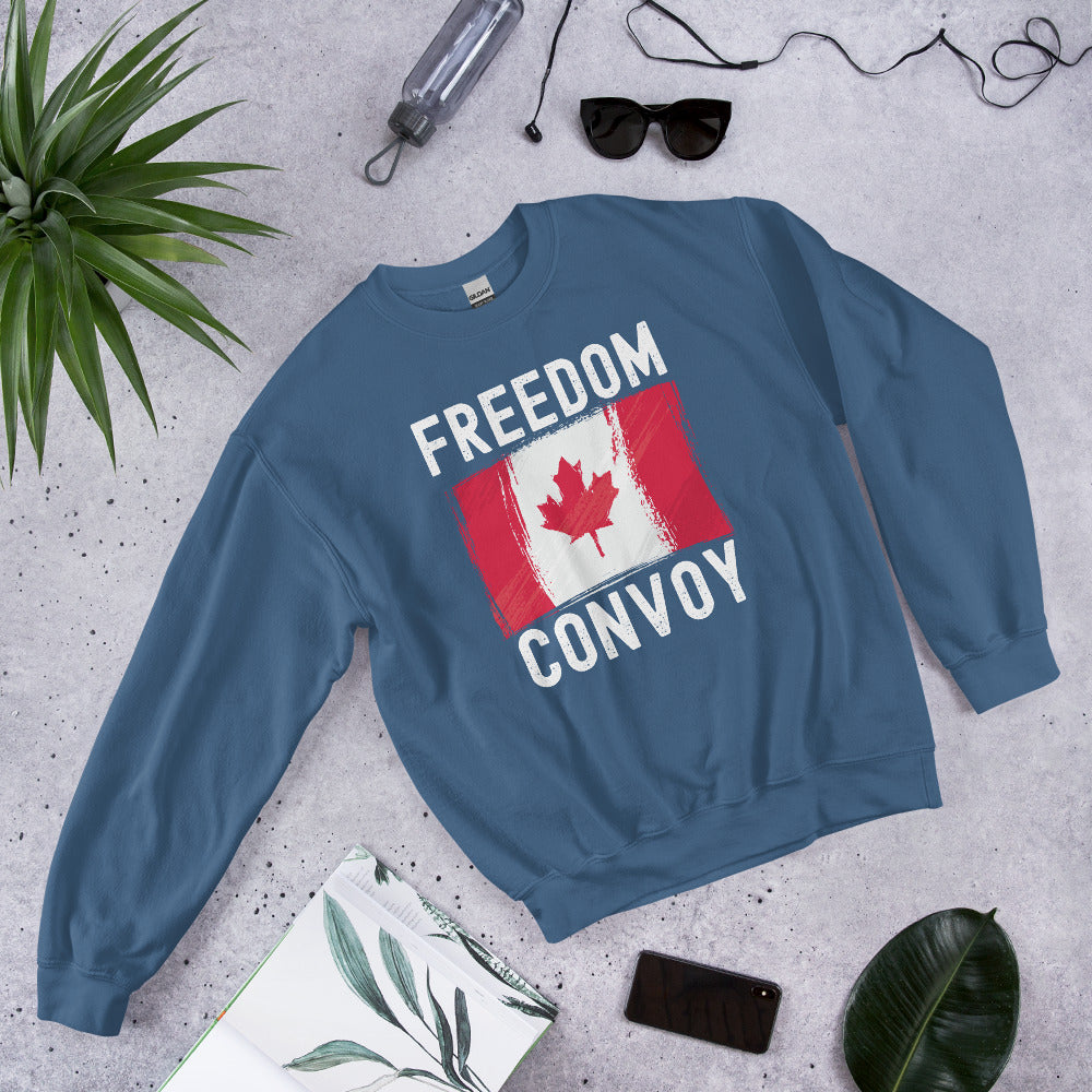 F*ck Trudeau Sweatshirt, Anti Justin Trudeau Shirt, Canada Flag Sweater, Justin Trudeau Sweatshirt, Freedom Convoy 2022, Canadian Patriot - Madeinsea©