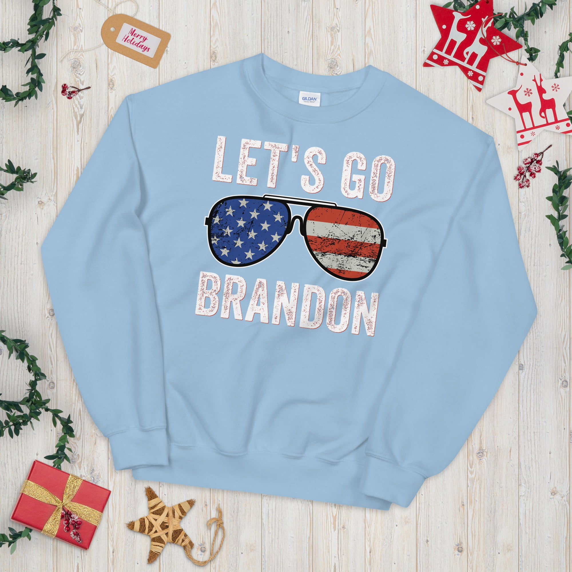 Let&#39;s Go Brandon Sweatshirt, Lets go brandon, Funny Joe Biden Sweatshirt, FJB Sweatshirt, Joe Biden Chant, Funny Biden Meme, Anti Biden Pun - Madeinsea©