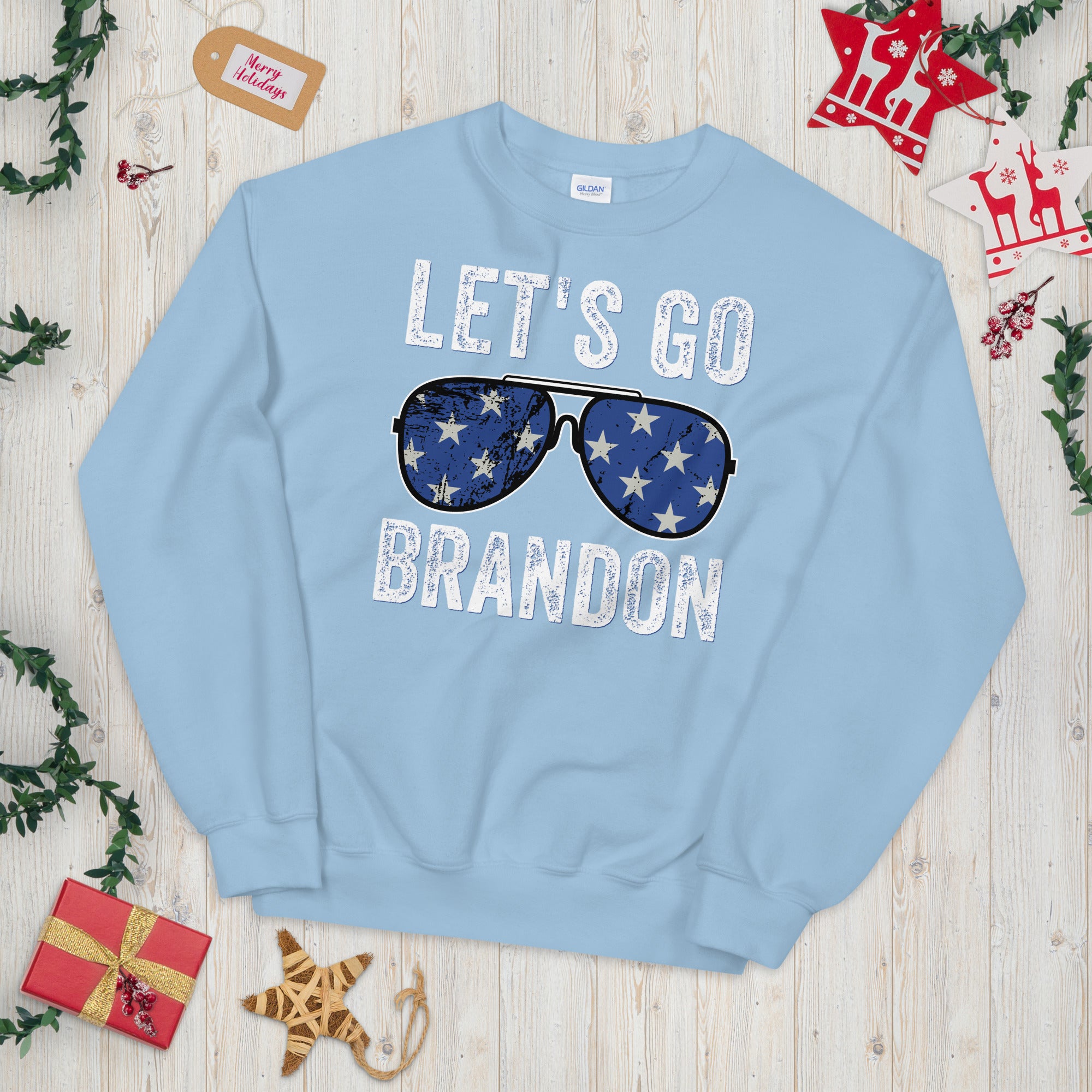 Let&#39;s Go Brandon Sweatshirt, Lets go brandon, Funny Joe Biden Sweatshirt, FJB Sweatshirt, Joe Biden Chant, Funny Biden Meme, Anti Biden Pun - Madeinsea©