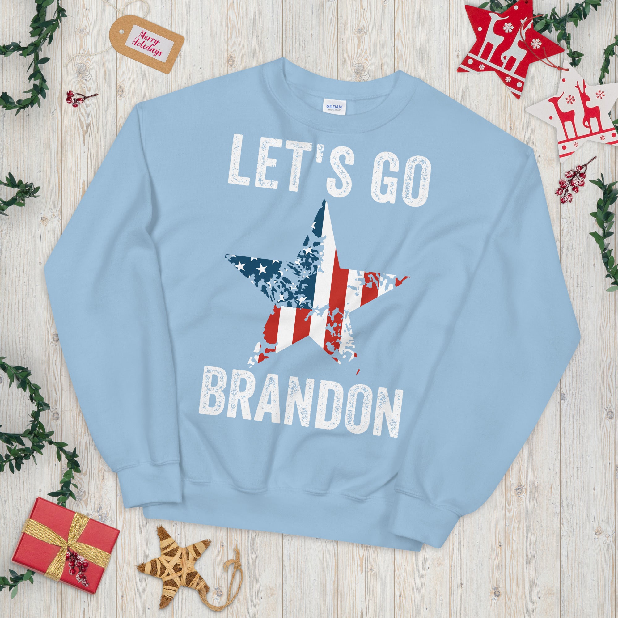 Let&#39;s Go Brandon Sweatshirt, Lets go brandon, Funny Joe Biden Sweatshirt, FJB Sweatshirt, Joe Biden Chant, Funny Biden Meme, Anti Biden Pun - Madeinsea©