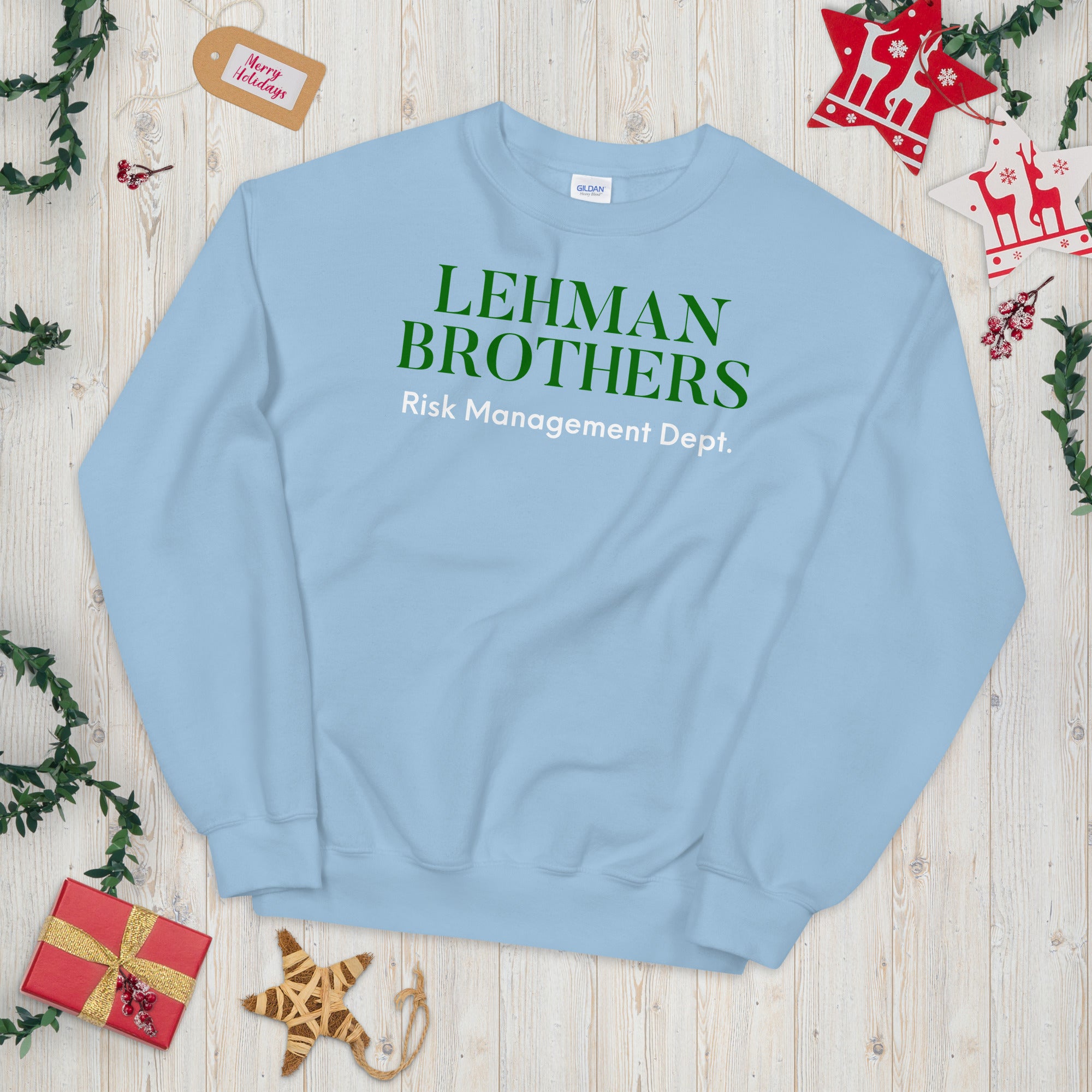 Lehman Brothers Risikomanagement Sweatshirt, Lustiger Lehman Brothers Pullover, Lehman Brothers Shirt, Risikomanagement, Lehman Brothers