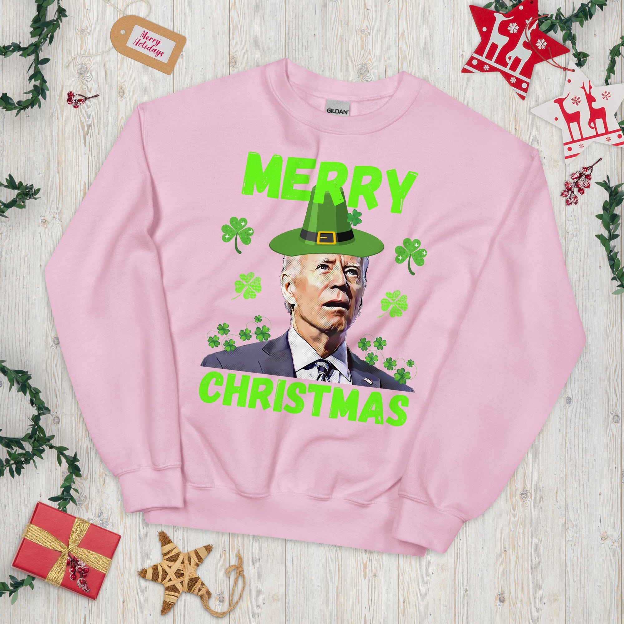 Funny Biden St Patricks Day, Joe Biden Confused, Saint Patricks Sweater, Biden St Pattys Shirt, Funny Anti Biden Gifts, Biden Leprechaun - Madeinsea©