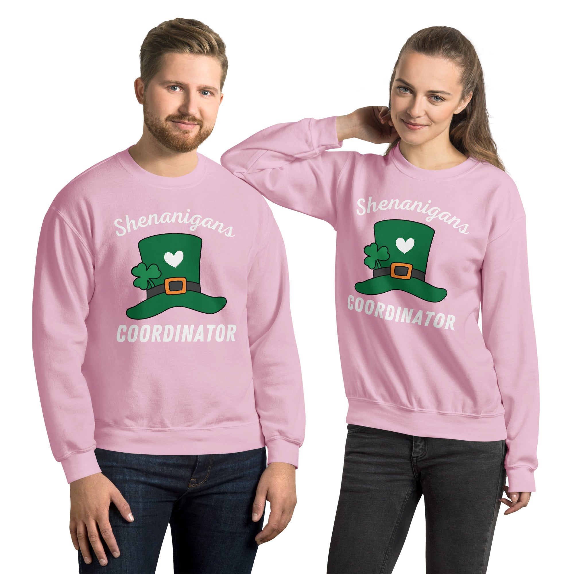 Shenanigans Coordinator Sweatshirt, Funny St Patricks Day Shirt, St Patrick&#39;s Sweater, Shenanigans Shirt, Irish Sweater, Lucky Shamrock Gift - Madeinsea©