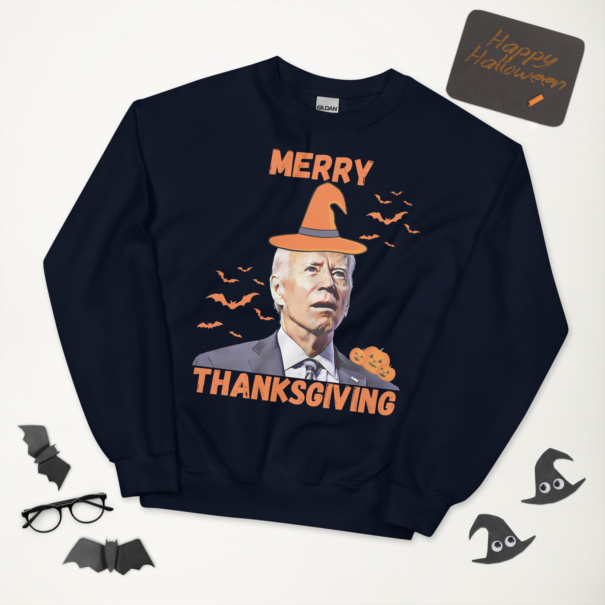 Funny Halloween Sweatshirt, Biden Halloween Shirt, Halloween Gift For Him, Republican Sweater, Joe Biden Shirt, FJB Shirt, Spooky Season Tee - Madeinsea©