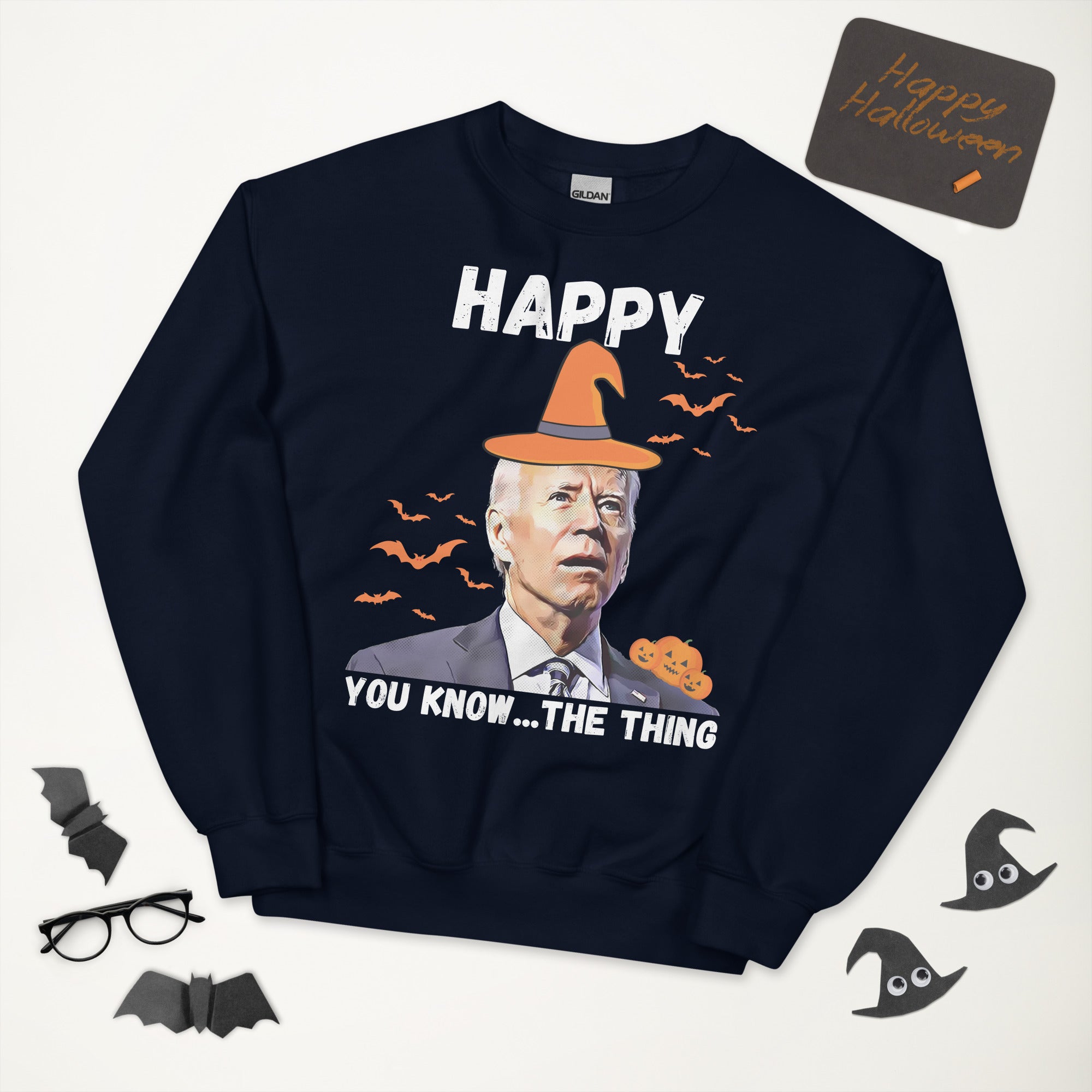 Biden Halloween Shirt, Funny Halloween Sweatshirt, Spooky Season Sweater, Funny Biden Halloween Gift, Republican Sweatshirt, Joe Biden Shirt - Madeinsea©