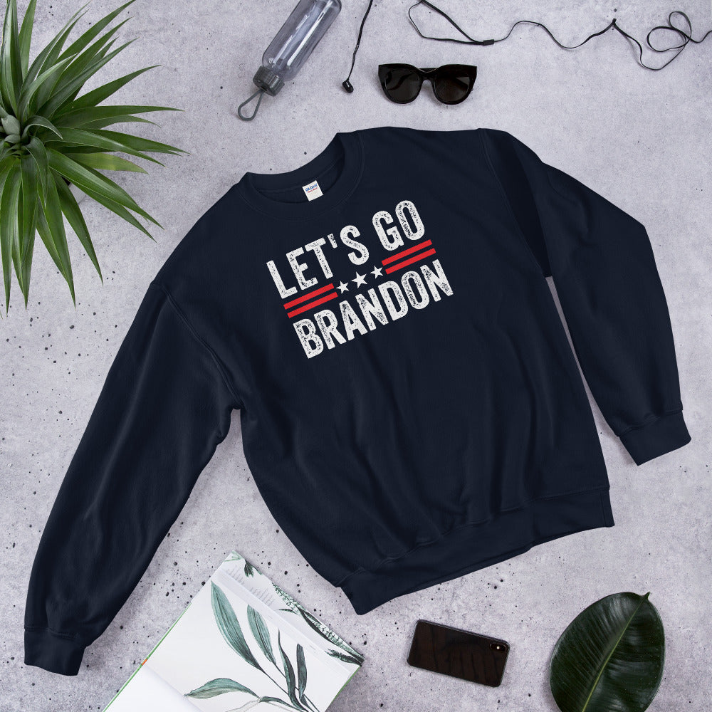 Let&#39;s Go Brandon Sweater, Lets go brandon Sweatshirt, Funny Joe Biden Sweater, FJB Sweater, Joe Biden Chant, Funny Biden Meme, Anti Biden - Madeinsea©