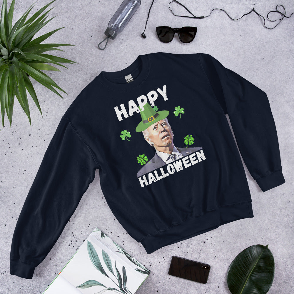 Funny Biden St Patricks Day Sweatshirt, FJB St Patricks Shirt, Saint Patricks Sweater, St Pattys T-Shirt, Republican Gift, Biden Leprechaun - Madeinsea©