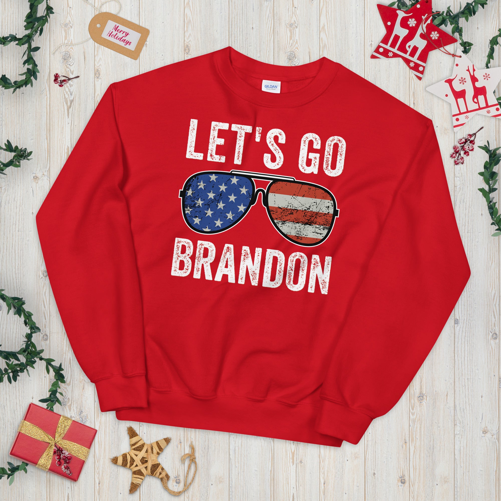 Let&#39;s Go Brandon Sweatshirt, Lets go brandon, Funny Joe Biden Sweatshirt, FJB Sweatshirt, Joe Biden Chant, Funny Biden Meme, Anti Biden Pun - Madeinsea©