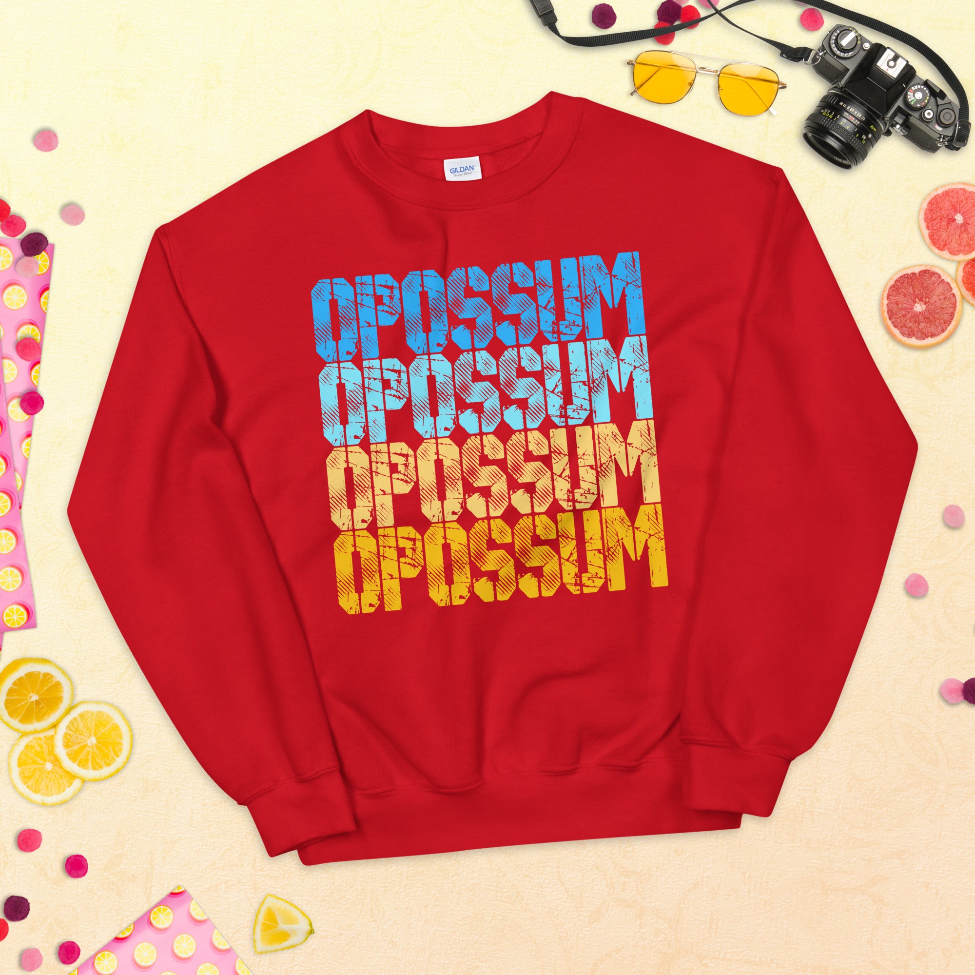 Opossum Sweatshirt, Opossum Shirt, Possum Gifts, Awesome Possum, Vintage Opossum Sweater, Opossum Owner, Opossum Funny Shirt, Cute Opossum