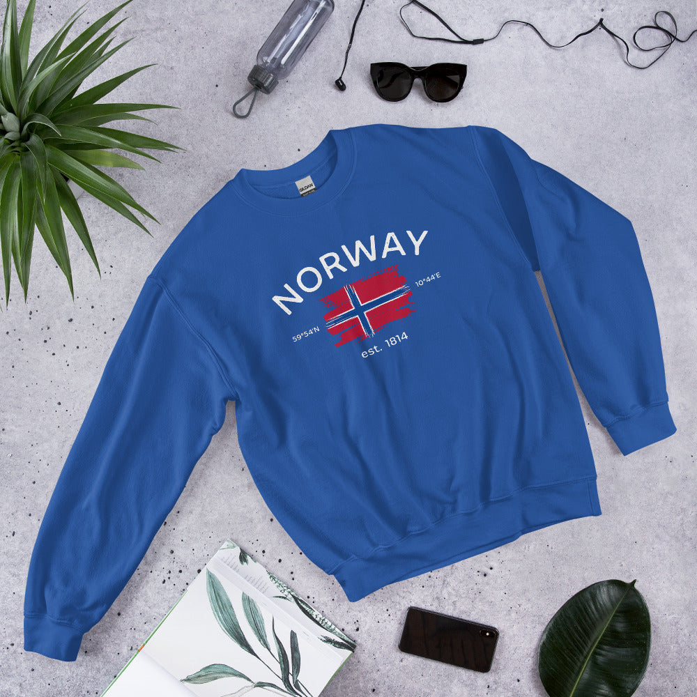 Norway Sweatshirt, Norge Sweater, Oslo Norway Sweaters, Oslo Gift, Norway Travel Sweater, Norway Shirt, Norway Lover Gift, Norway Flag Shirt