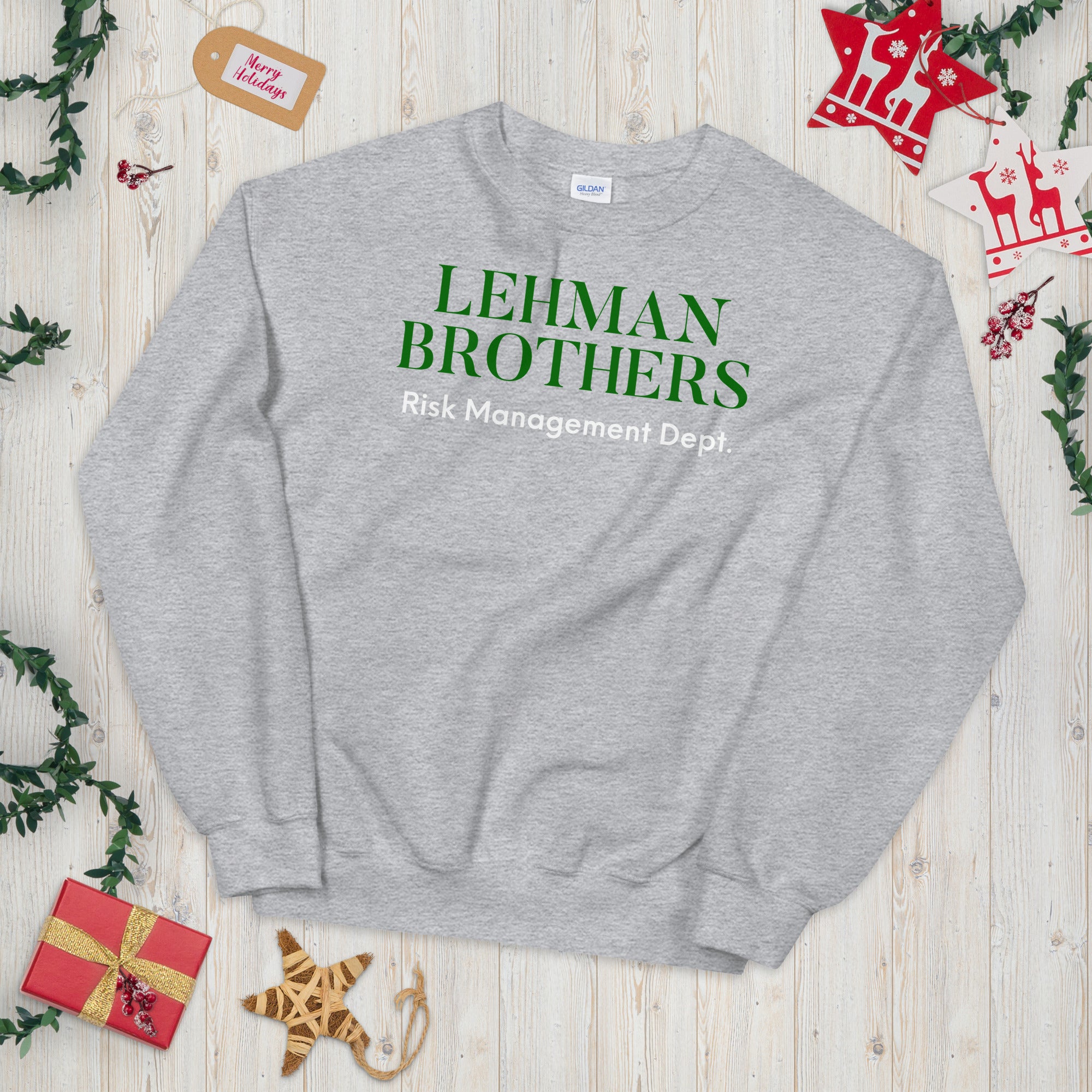 Lehman Brothers Risikomanagement Sweatshirt, Lustiger Lehman Brothers Pullover, Lehman Brothers Shirt, Risikomanagement, Lehman Brothers