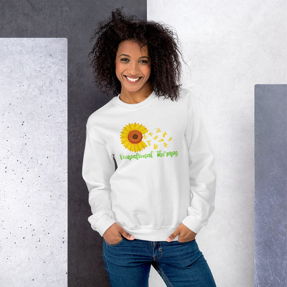 Occupational Therapy Sweatshirt, Occupational Therapy, OT Shirt, Sunflower Shirt, Occupational Therapy Gifts, Occupational Therapy Assistant - Madeinsea©