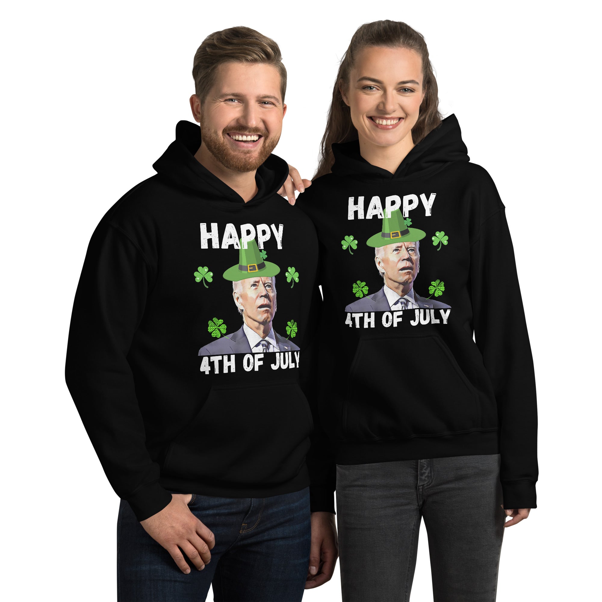 Funny Biden St Patricks Day Hoodie, Funny St Patricks Hoodie, St Pattys Biden Shirt, Republican Gift, Funny Biden Hoodie, Saint Patricks Day - Madeinsea©