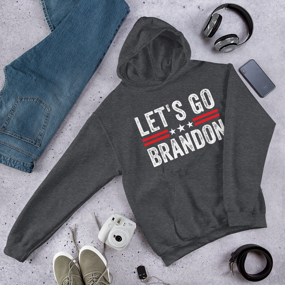 Let&#39;s Go Brandon Hoodie, Lets go brandon sweater, Funny Joe Biden Hoodie, FJB Hoodie, Joe Biden Chant, Funny Biden Meme, Anti Biden Hoodie - Madeinsea©