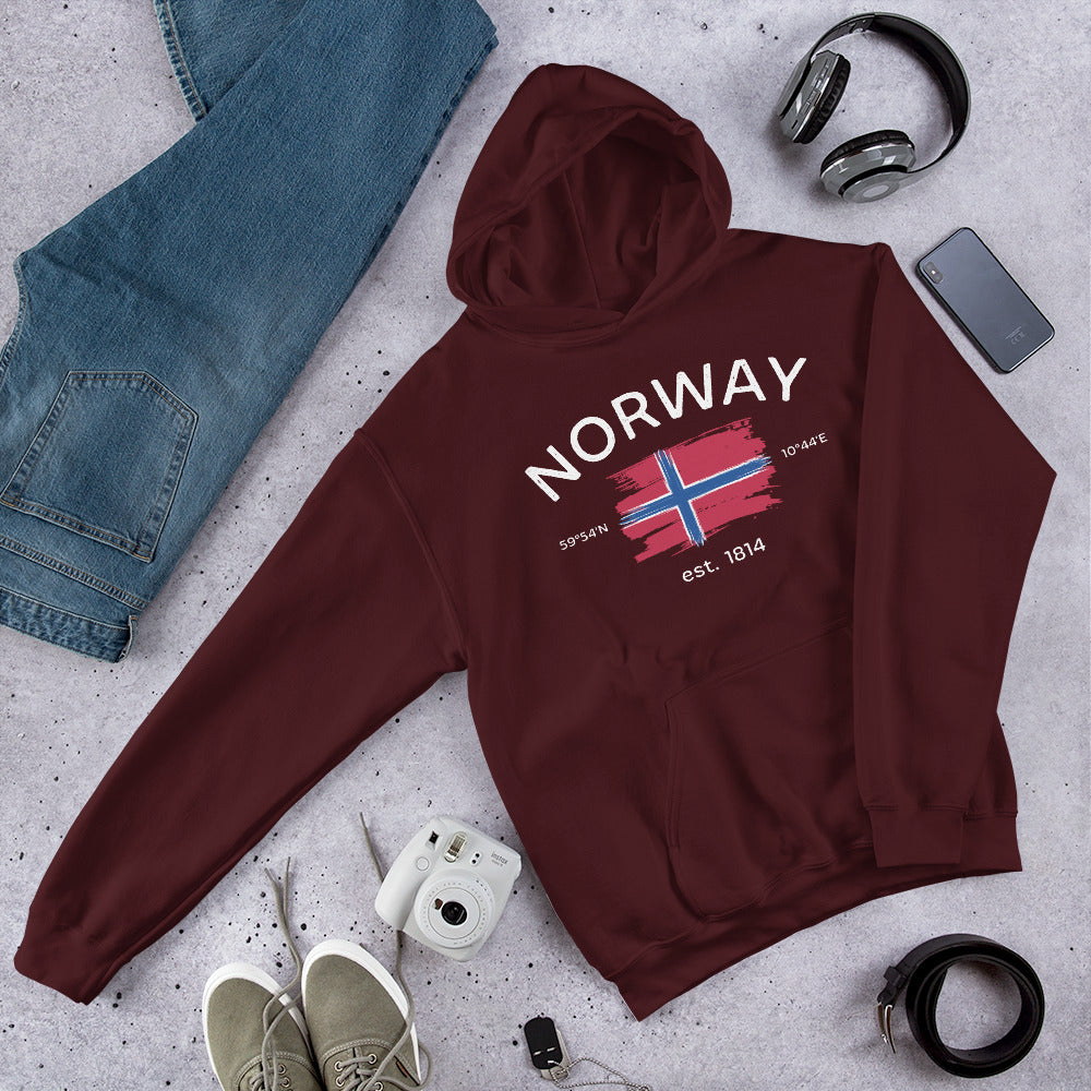 Norway Hoodie, Norge Hoodies, Oslo Norway Shirt, Oslo Gifts, Norway Travel Sweater, Norway Shirts, Norway Lover Gift, Norway Flag Shirt