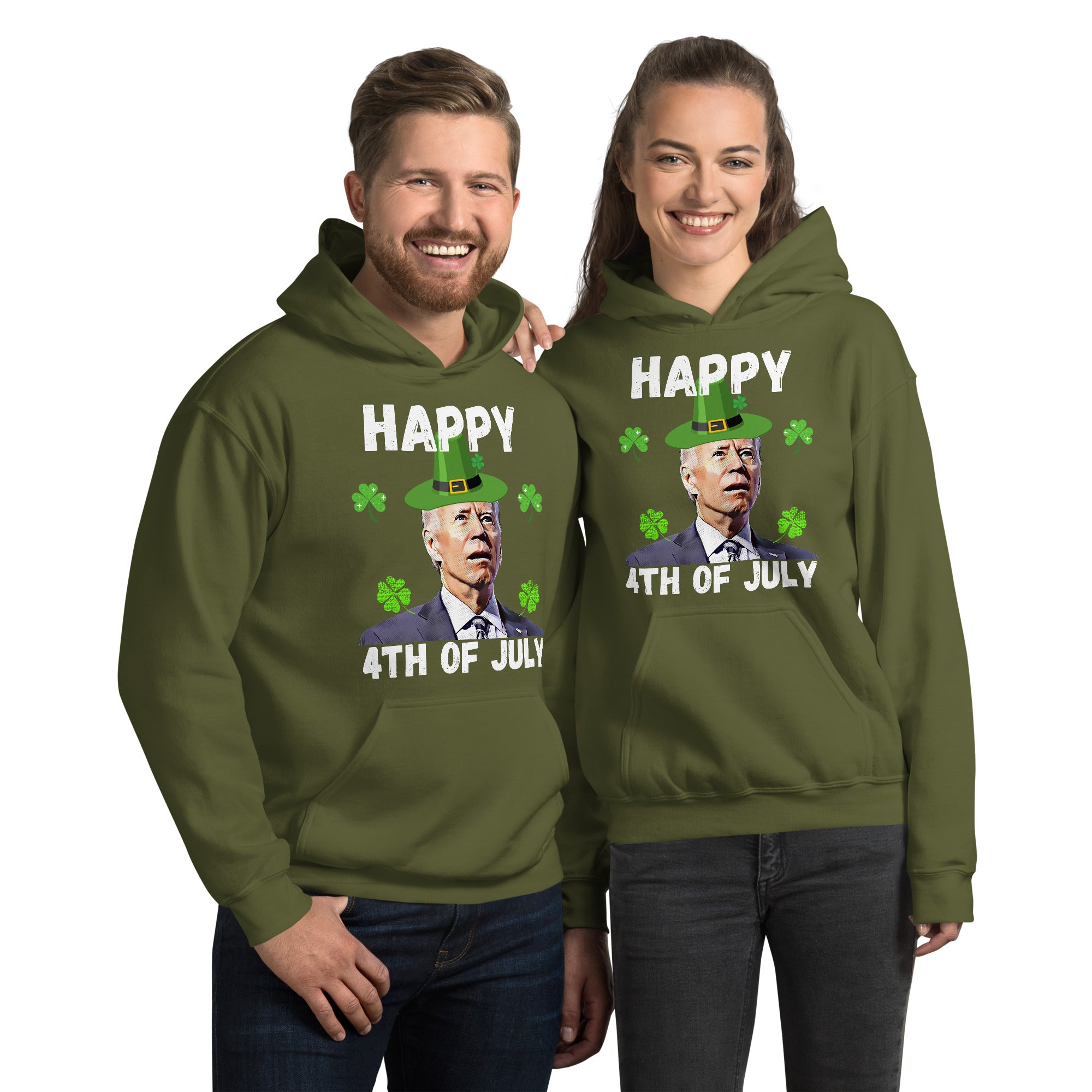 Funny Biden St Patricks Day Hoodie, Funny St Patricks Hoodie, St Pattys Biden Shirt, Republican Gift, Funny Biden Hoodie, Saint Patricks Day - Madeinsea©