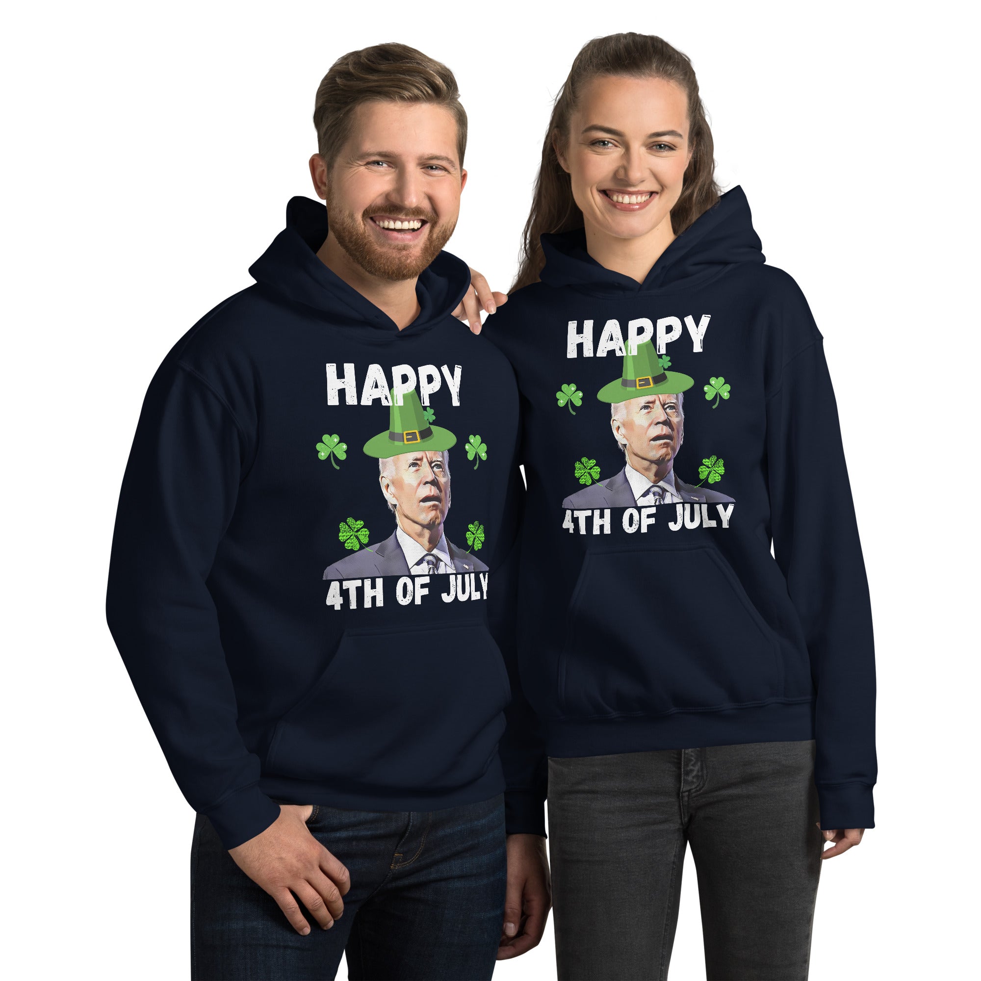 Funny Biden St Patricks Day Hoodie, Funny St Patricks Hoodie, St Pattys Biden Shirt, Republican Gift, Funny Biden Hoodie, Saint Patricks Day - Madeinsea©