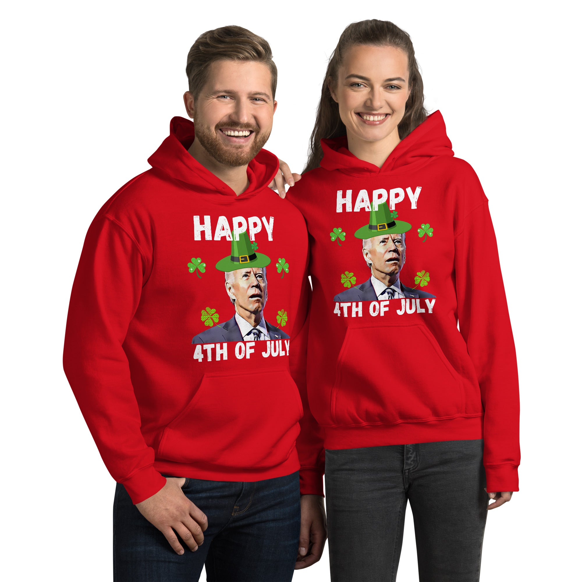 Funny Biden St Patricks Day Hoodie, Funny St Patricks Hoodie, St Pattys Biden Shirt, Republican Gift, Funny Biden Hoodie, Saint Patricks Day - Madeinsea©