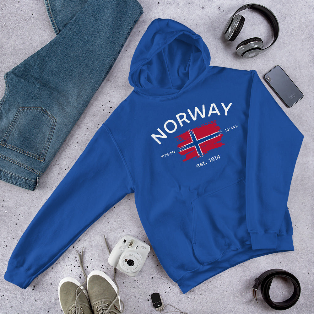 Norway Hoodie, Norge Hoodies, Oslo Norway Shirt, Oslo Gifts, Norway Travel Sweater, Norway Shirts, Norway Lover Gift, Norway Flag Shirt