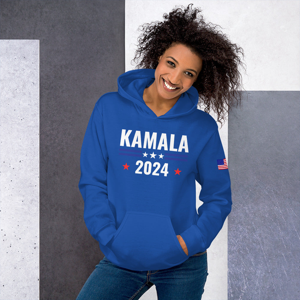 Sudadera con capucha de Kamala Harris, campaña de Kamala Harris, sudaderas con capucha de Kamala Harris para presidente en 2024, elecciones de Kamala Harris en 2024, presidente Harris en 2024