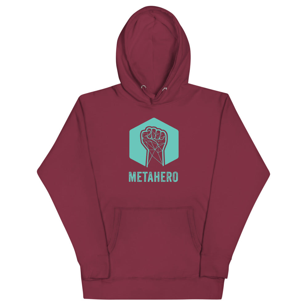 MetaHero Hoodie, MetaHero Crypto, HERO Crypto, MetaHero Coin Hoodie, Crypto Unisex Hoodie, MetaHero Crypto Hoodie