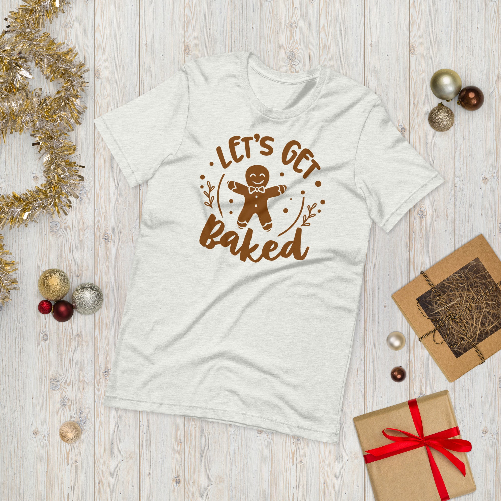 Let&#39;s get Baked Shirt, Funny Christmas Shirt, Couples Christmas Shirt, Christmas Tee, Christmas Baking Shirt, Gingerbread Shirt, Funny Xmas - Madeinsea©