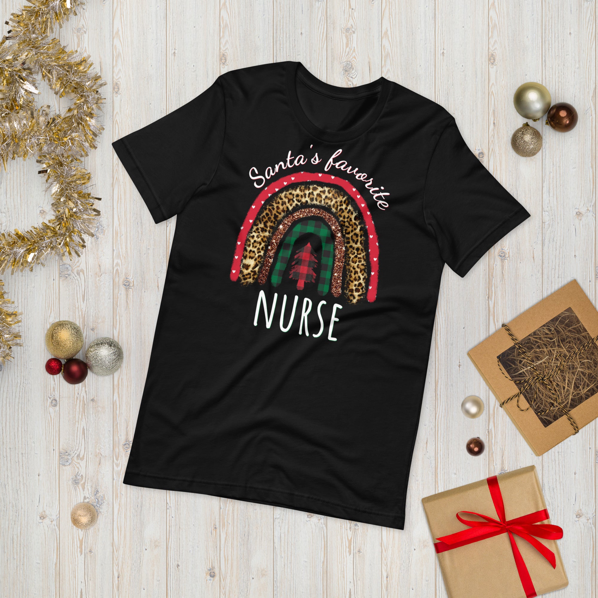 Santas Favorite Nurse, Nurse Christmas Shirt, Christmas Nursing Shirt, Nursing School T Shirt, Nursing School Tee, Nurse Shirt, Funny Nurse - Madeinsea©