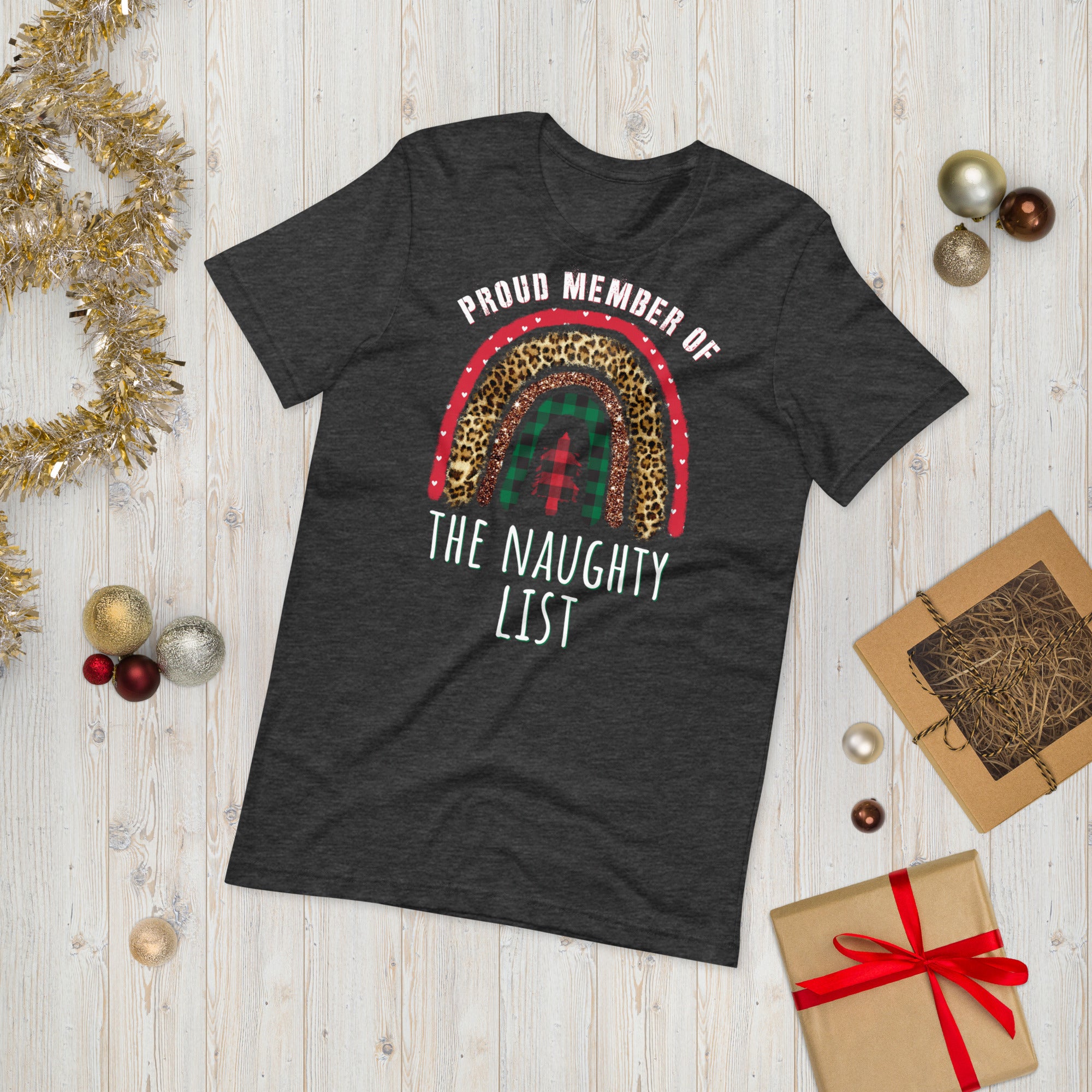 Proud Member of The Naughty List Shirt, Funny Christmas Shirts, Funny Santa shirt, Sarcastic Christmas Shirt, Proud Member Shirt - Madeinsea©