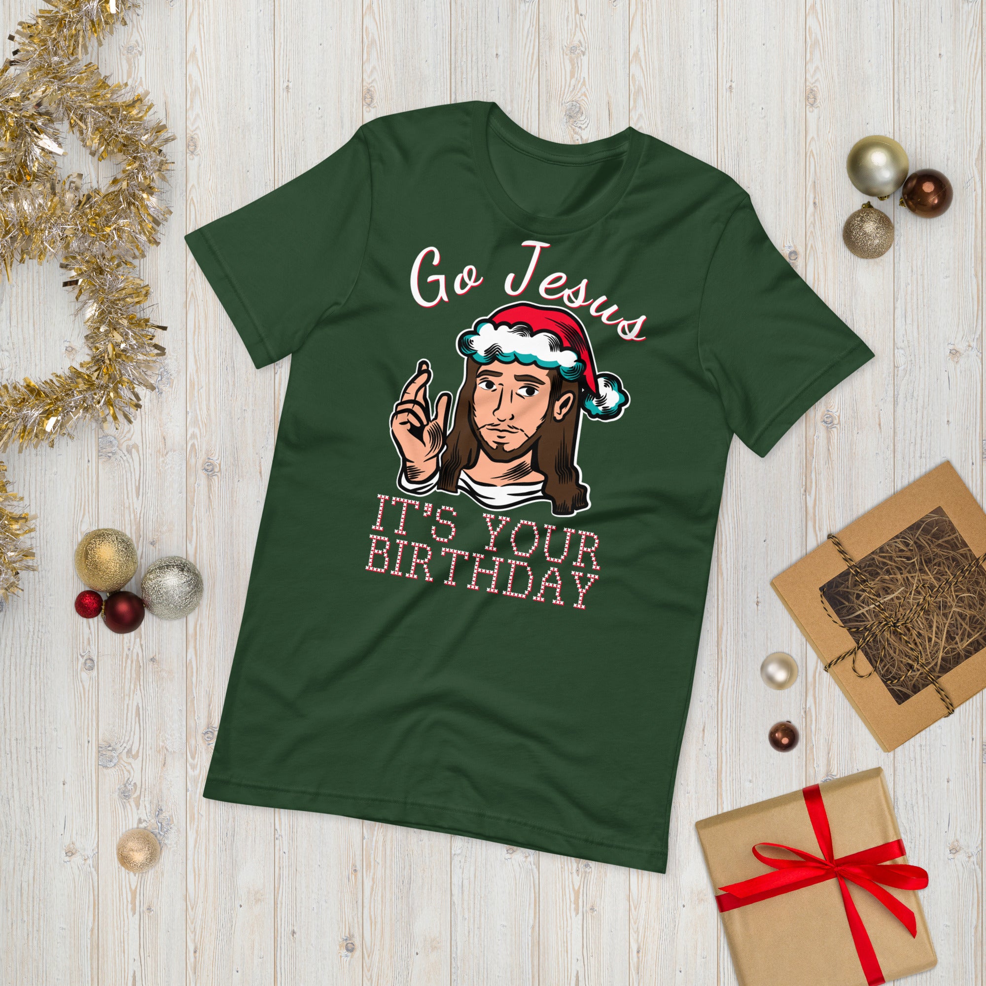 Go Jesus It&#39;s Your Birthday Christmas Shirt, Go Jesus Shirt, Jesus Birthday Shirt, Holiday Shirt, Ugly Christmas Sweater Shirt, Funny Xmas - Madeinsea©