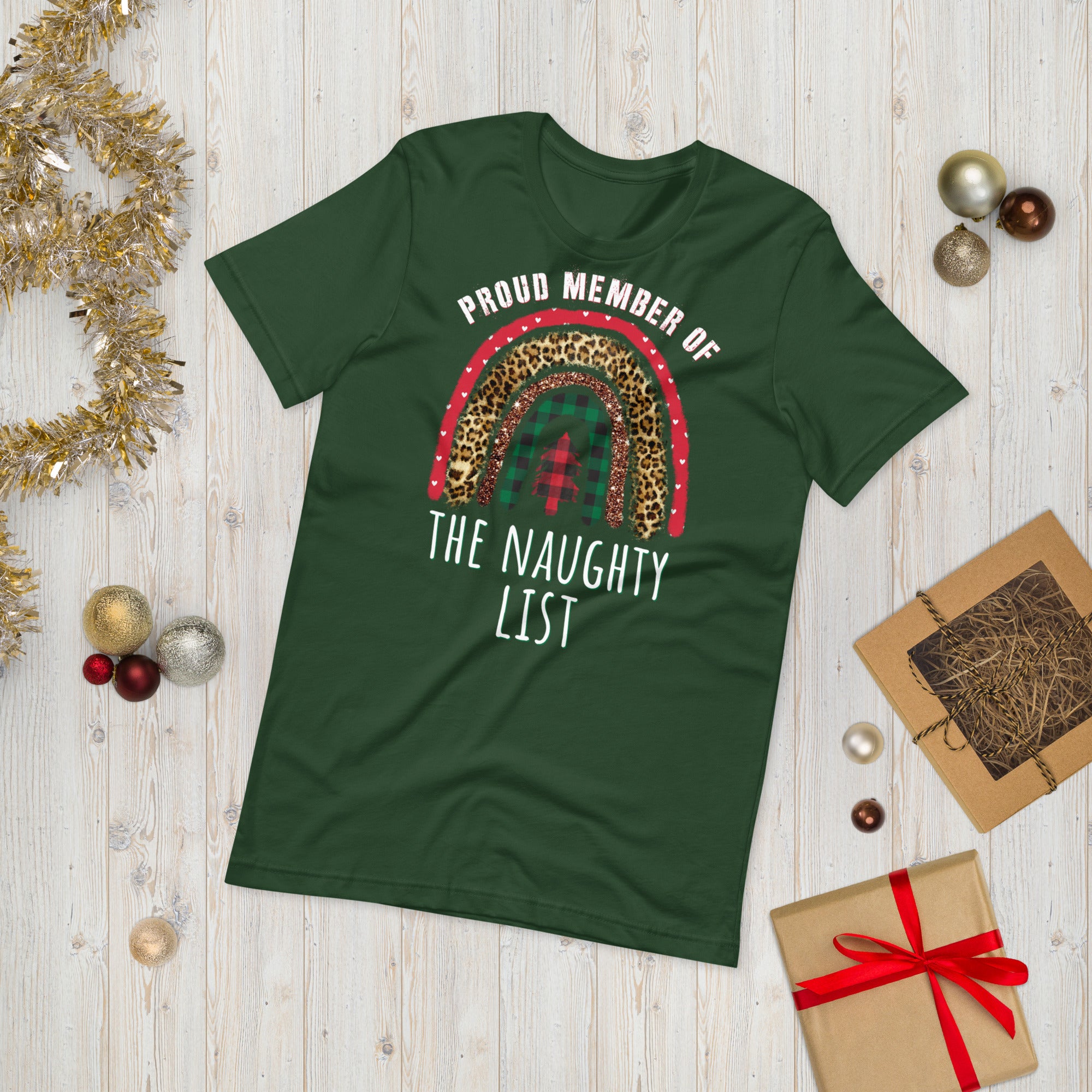 Proud Member of The Naughty List Shirt, Funny Christmas Shirts, Funny Santa shirt, Sarcastic Christmas Shirt, Proud Member Shirt - Madeinsea©