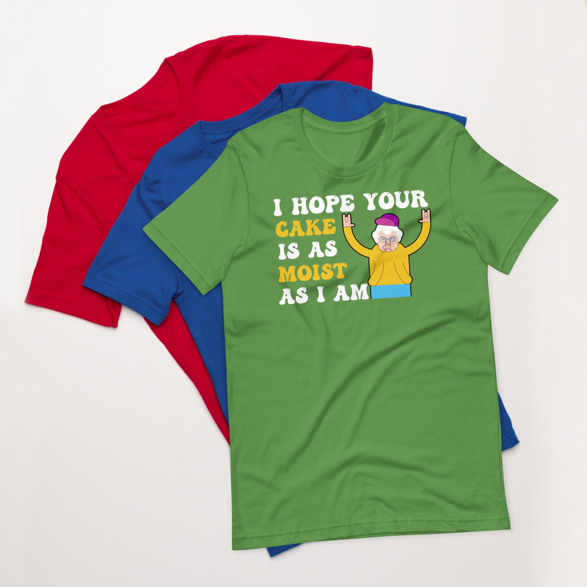 Rude Shirts, Inappropriate Gifts, Funny Sarcastic Gift T Shirt, Adult Humor Tee Shirt, Offensive Shirt, I Hope Your Cake Is As Moist As I Am - Madeinsea©