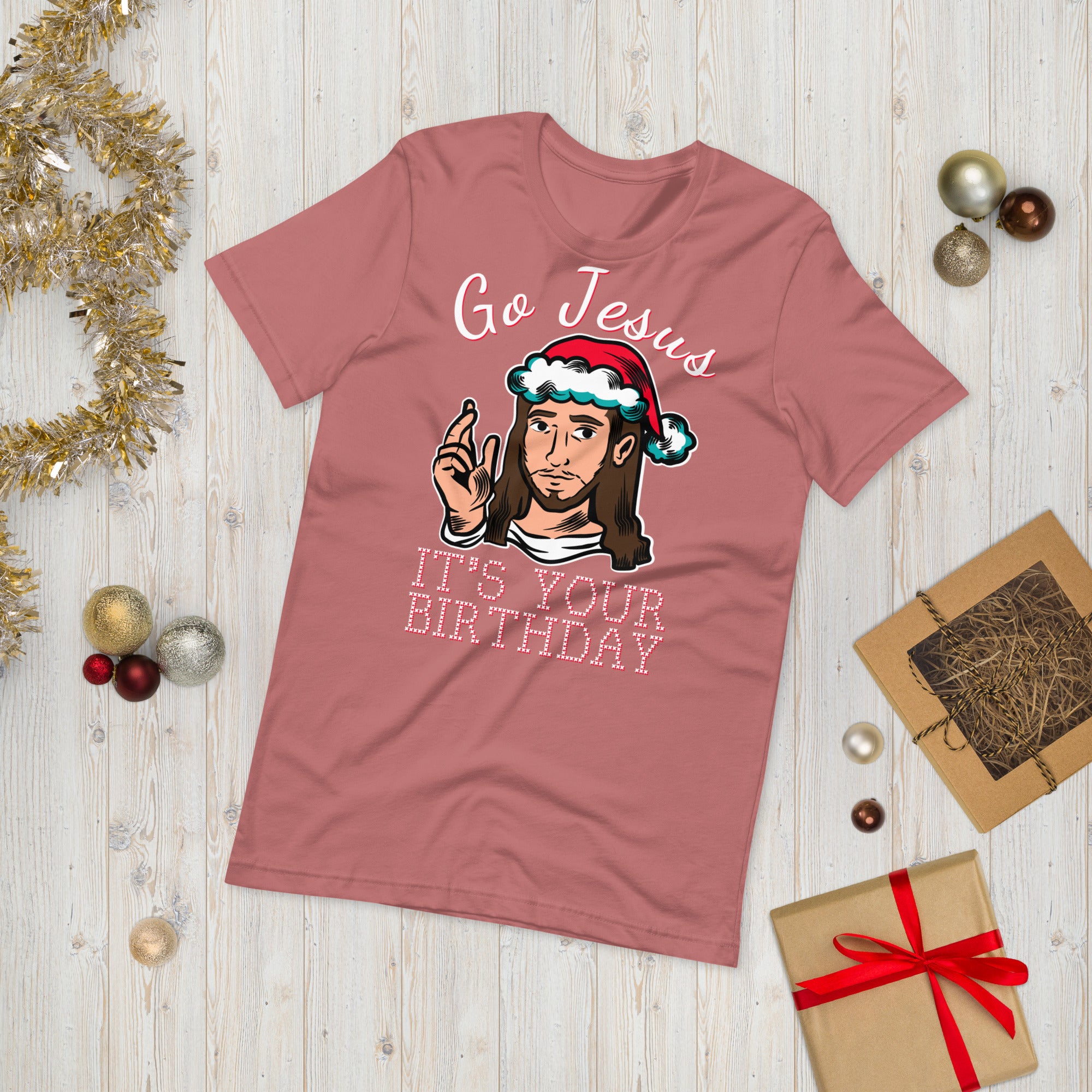 Go Jesus It&#39;s Your Birthday Christmas Shirt, Go Jesus Shirt, Jesus Birthday Shirt, Holiday Shirt, Ugly Christmas Sweater Shirt, Funny Xmas - Madeinsea©