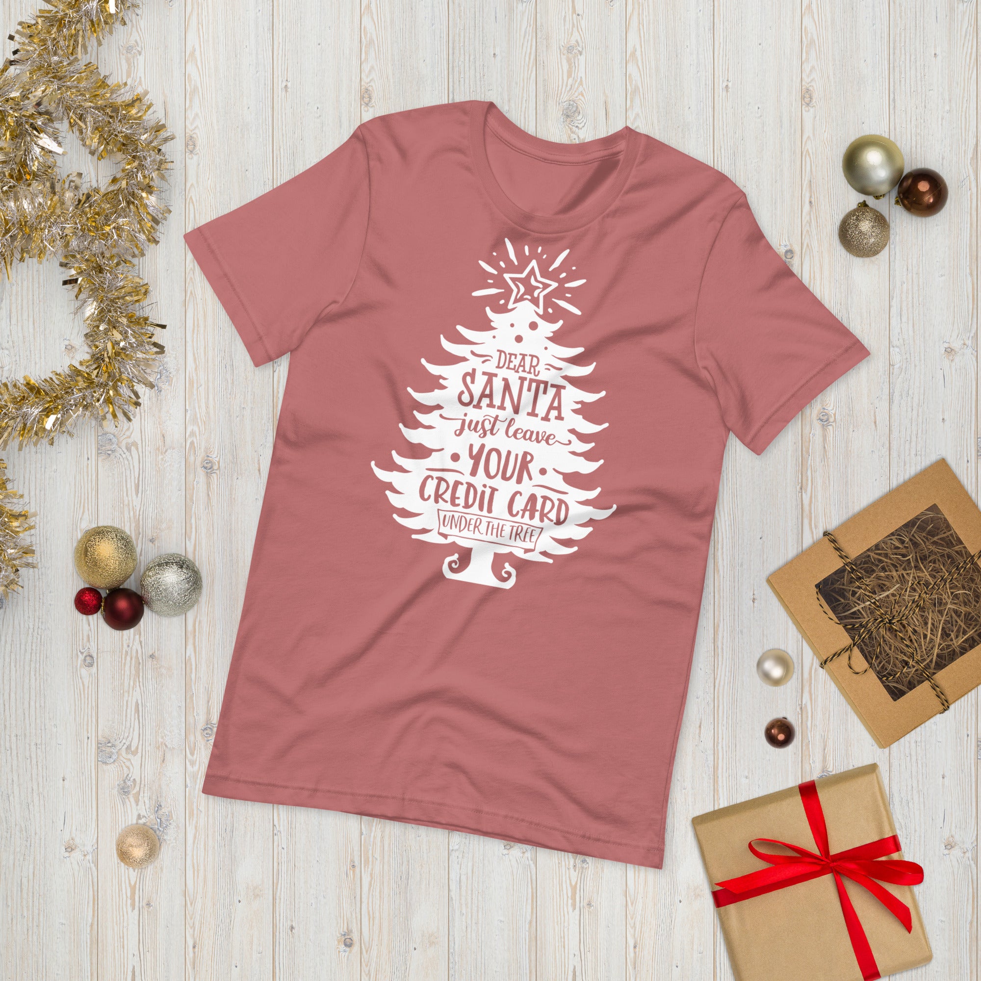 Dear Santa Just Leave Your Credit Card, Funny Christmas Shirt, Christmas Shirt, Santa Shirt, Dear Santa Just Leave Shirt, Funny Santa TShirt - Madeinsea©