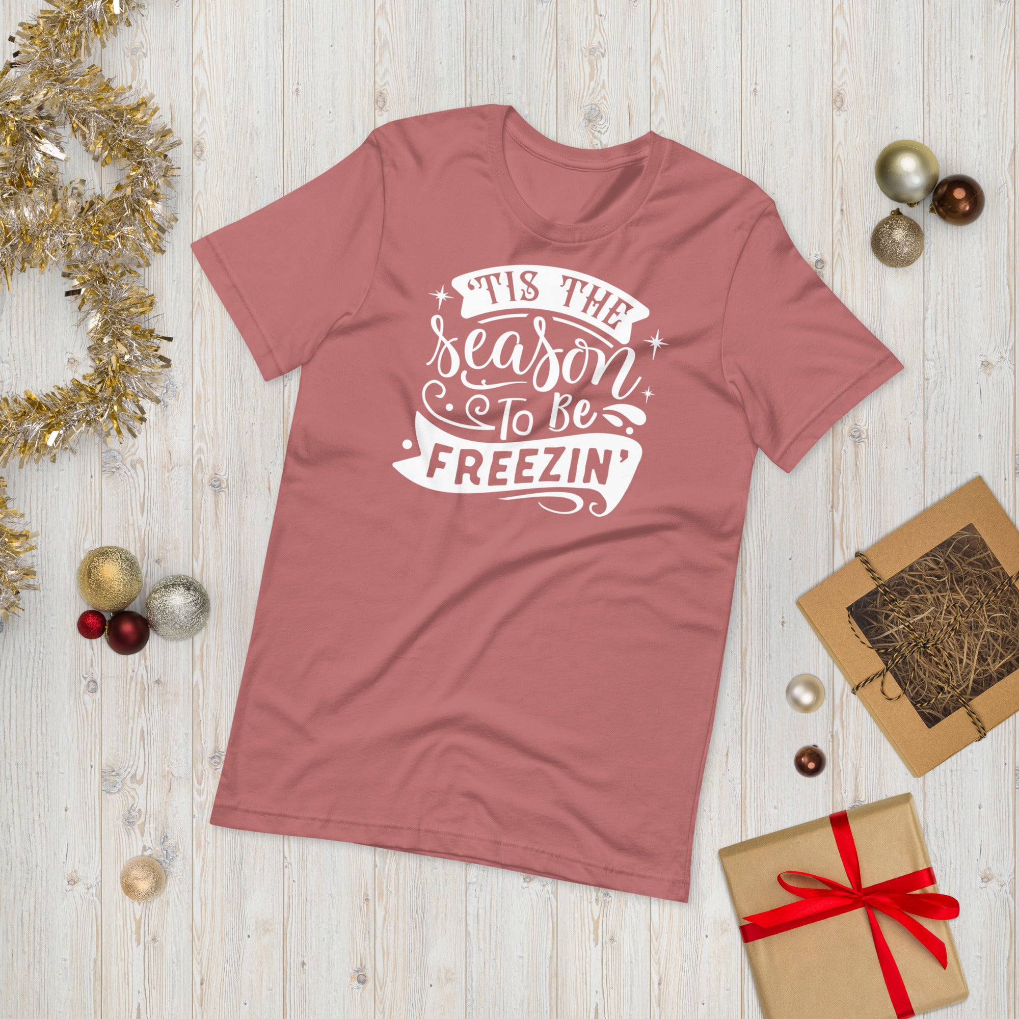 Tis the season to be freezin shirt, Christmas shirts, Merry Xmas shirt, Funny christmas shirt, Holiday shirt, Christmas Pajamas Shirts - Madeinsea©