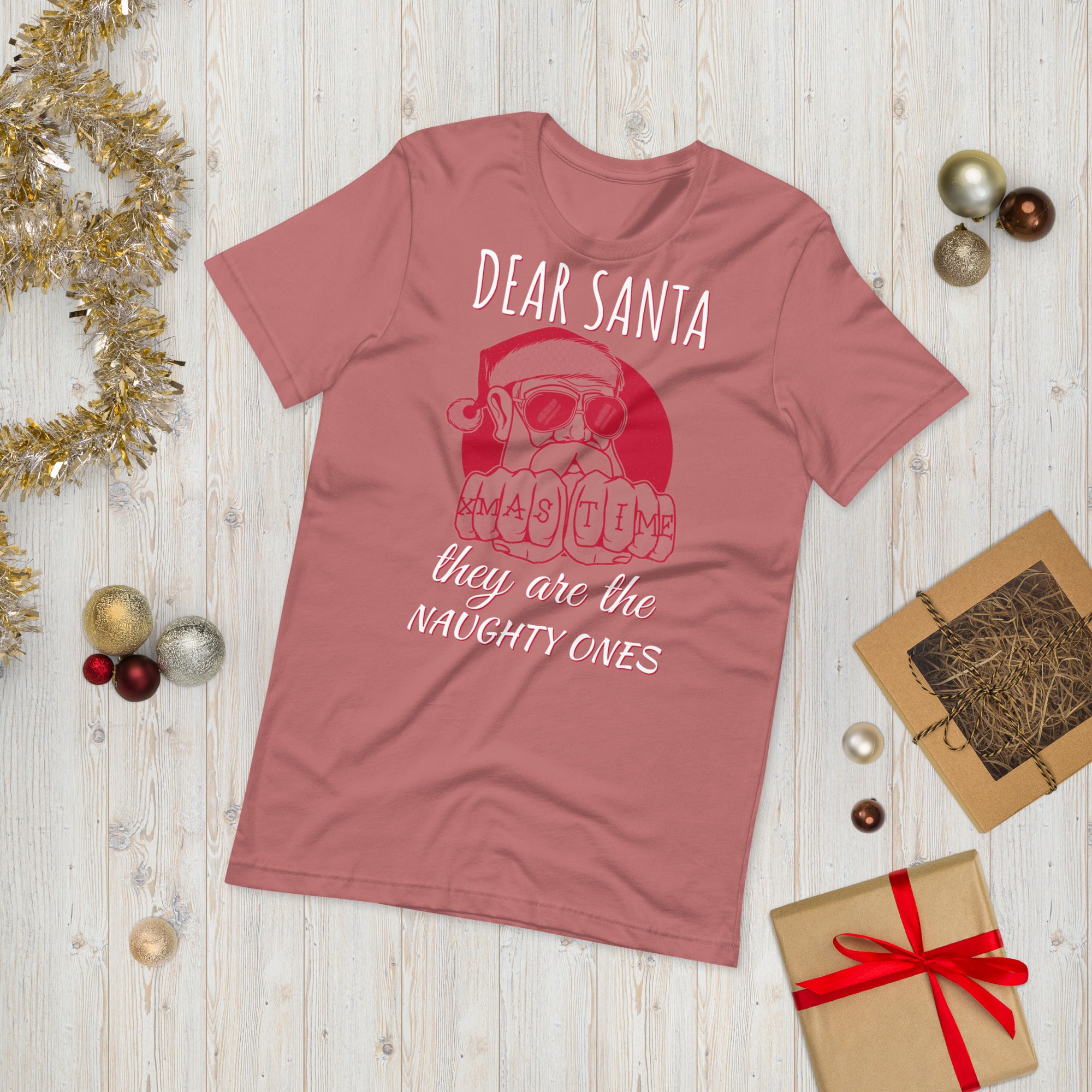 Dear Santa They&#39;re The Naughty Ones Shirt, Funny Christmas Gift, Funny Santa Shirt, Christmas Gift, Christmas Pajama Top, Naughty Christmas - Madeinsea©