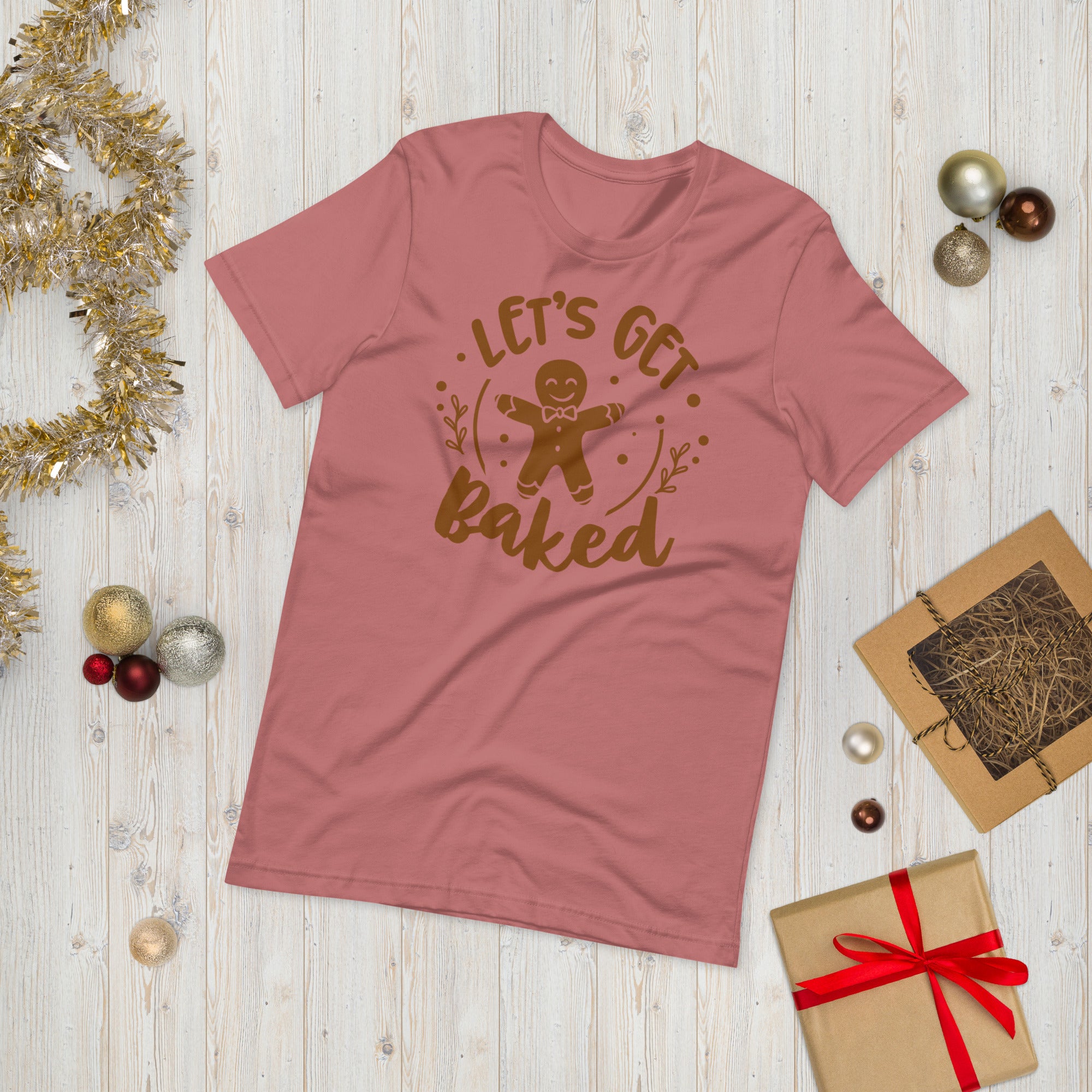 Let&#39;s get Baked Shirt, Funny Christmas Shirt, Couples Christmas Shirt, Christmas Tee, Christmas Baking Shirt, Gingerbread Shirt, Funny Xmas - Madeinsea©