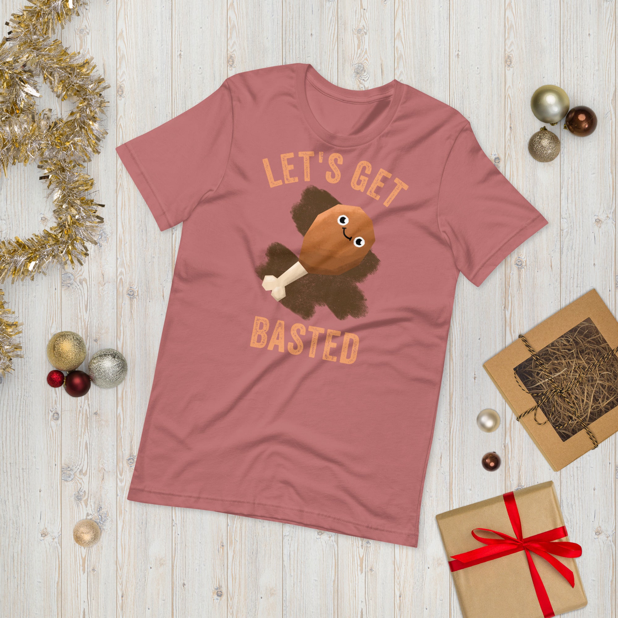 Let&#39;s Get Basted Shirt, Thankful Mom Shirt, Funny Fall Shirt, Thankful Family Shirts, Thanksgiving Shirts, Funny Turkey Shirt, Matching Tee - Madeinsea©